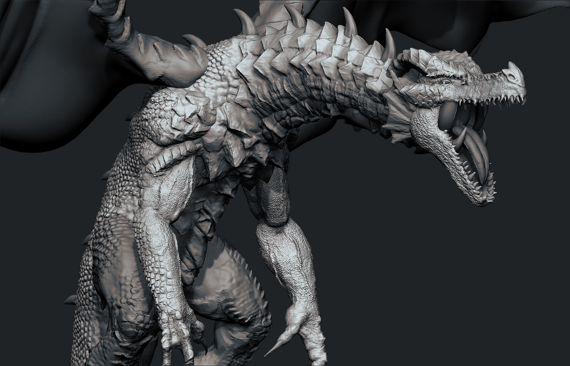 monster hunter fatalis statue