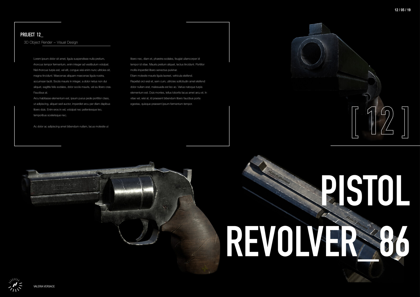 Pistol Revolver 86