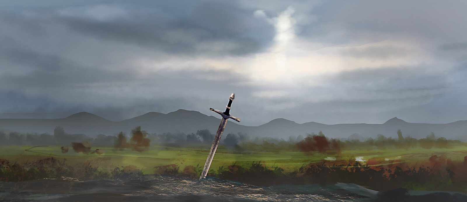 Rusted sword