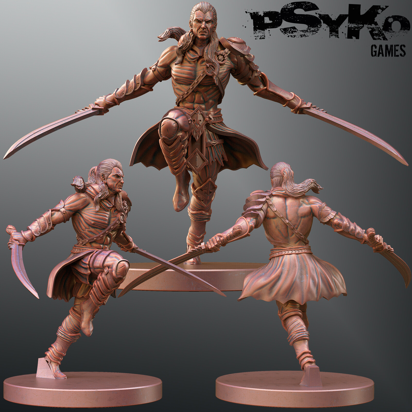 Shattered Chaos boardgame miniatures - Ranger