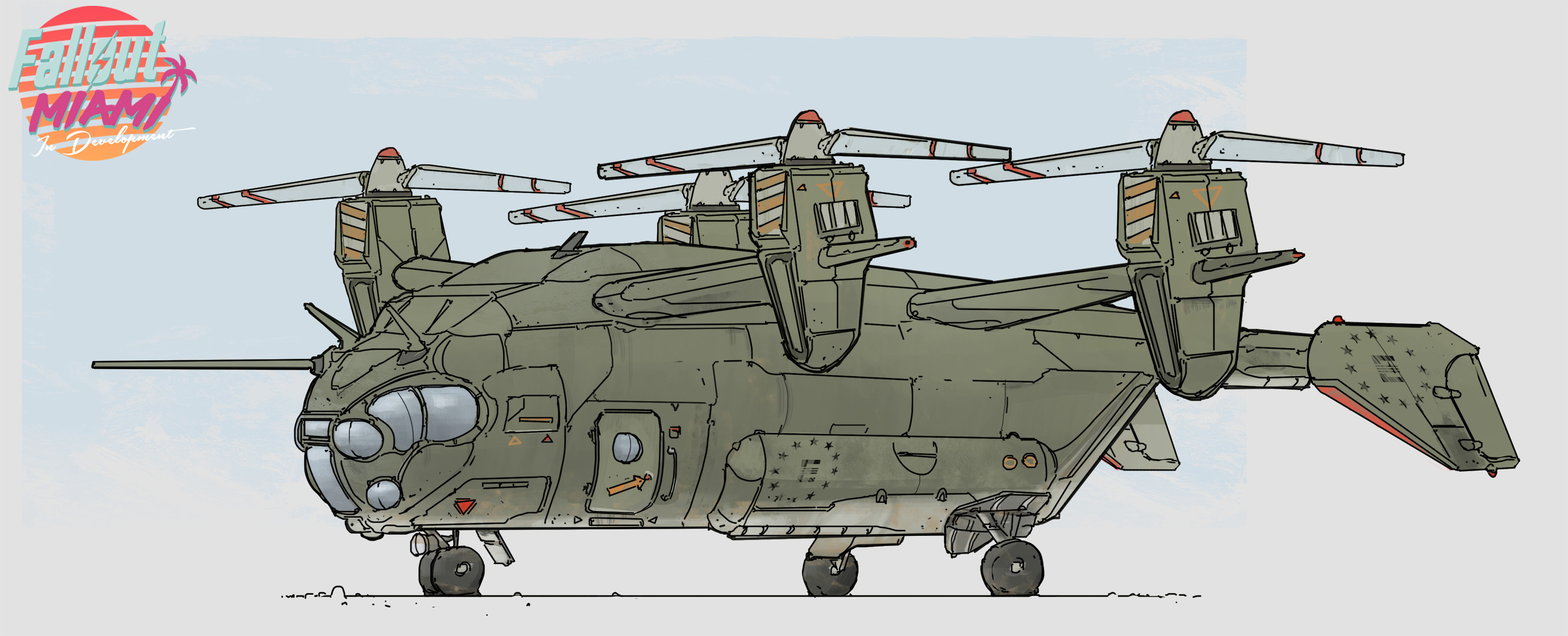 Marko lipovac quad rotor heavy lift vertibird