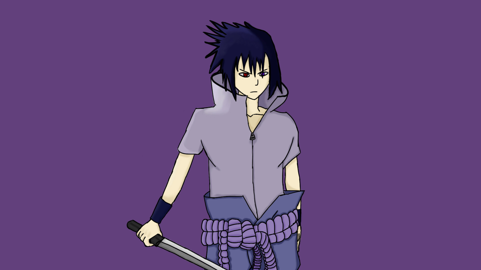 ArtStation - Sasuke Uchiha From Naruto Shippuden , Bruno De Souza