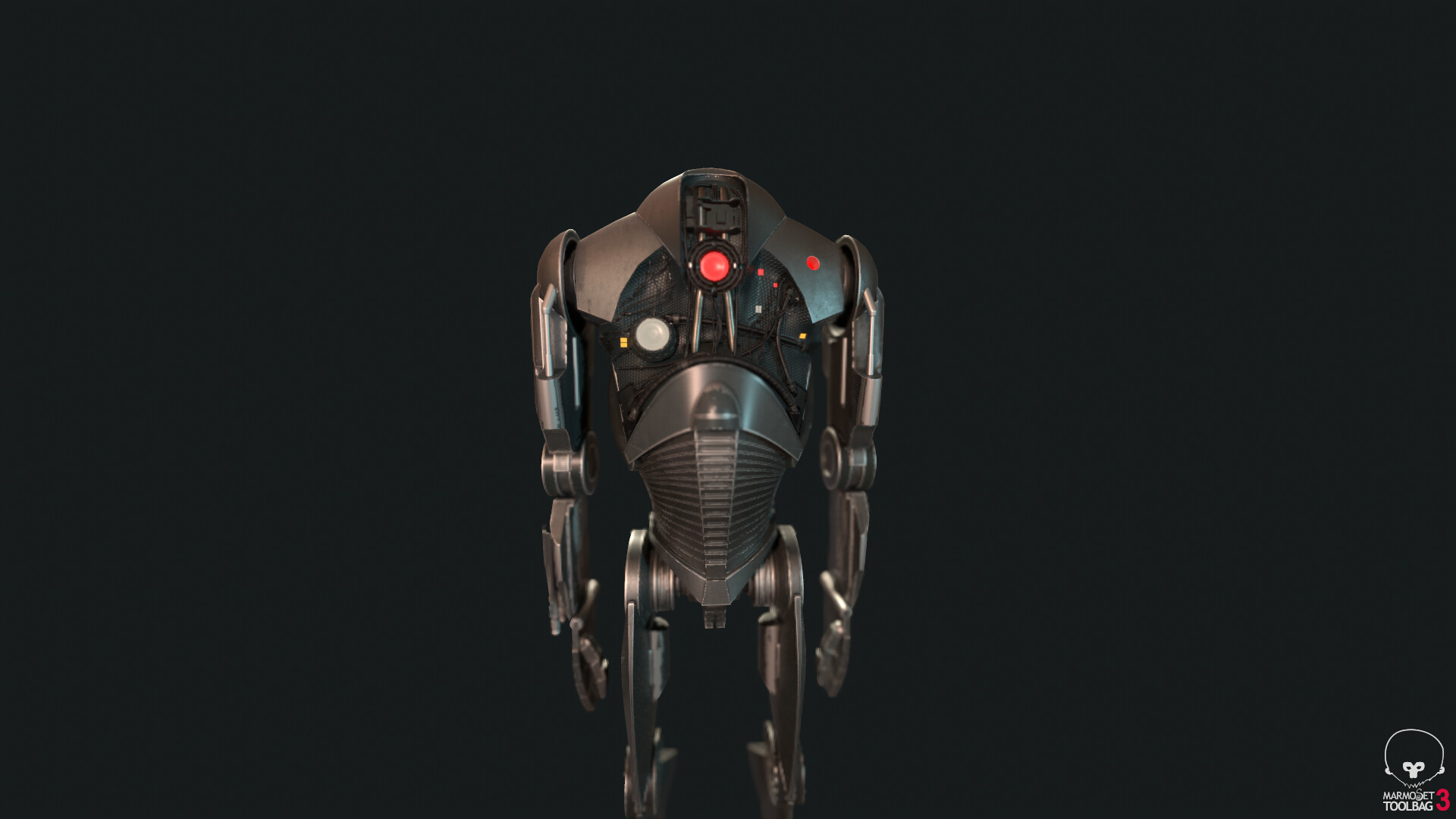 Artstation Super Battle Droid Damaged Verison David Batista