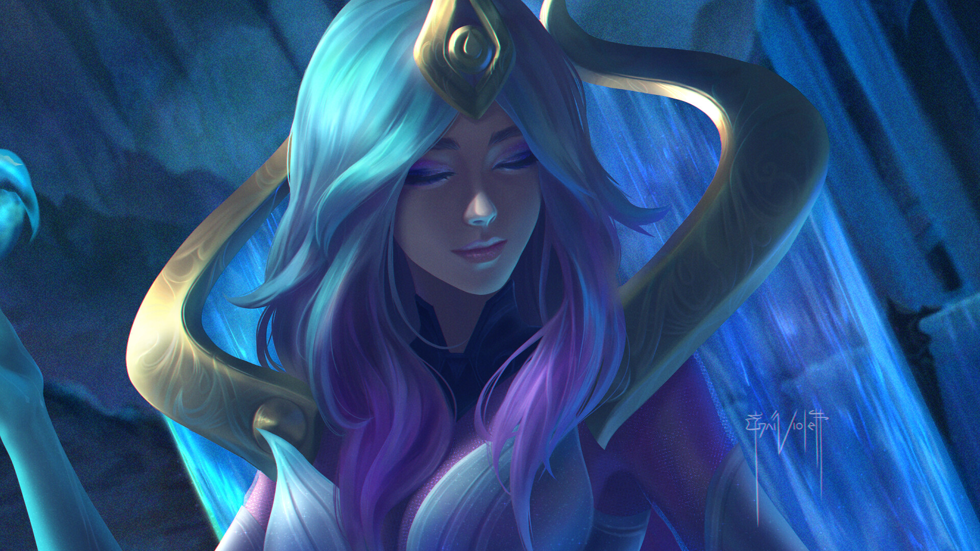 erai violett elementalist lux water