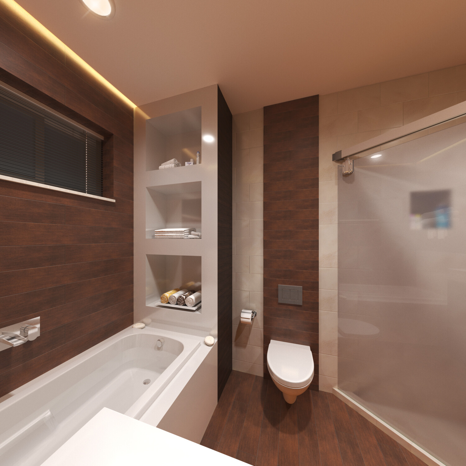 Artstation Modern 3d Bathroom Rendering Los Angeles