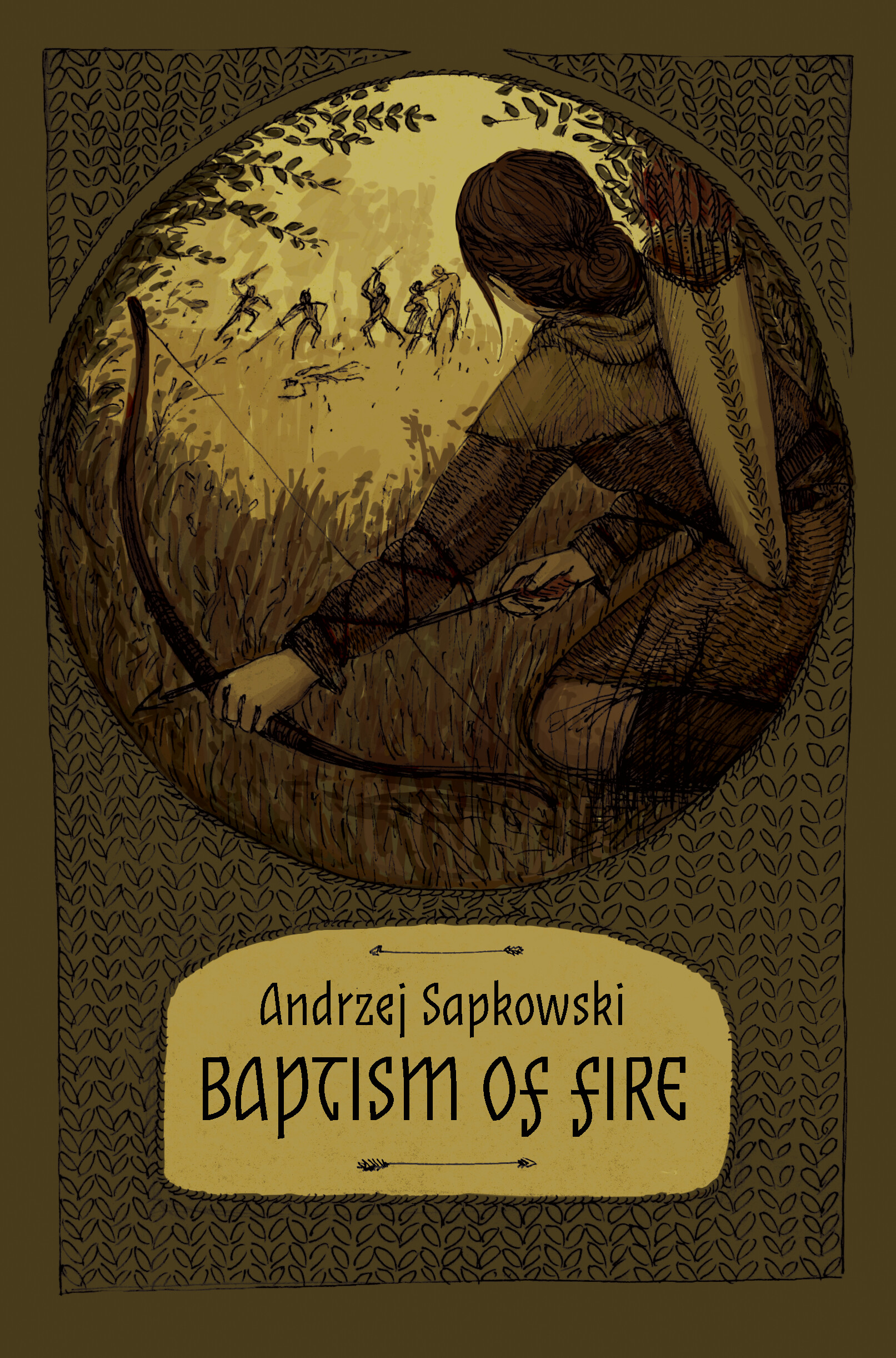 Anna Paderova Book Cover Baptism Of Fire
