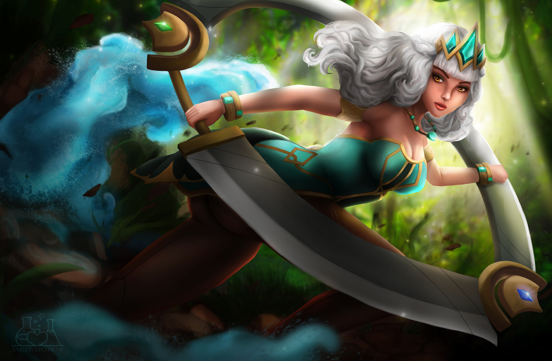 Artstation Qiyana Fanart Elvira Vikman Aprenda a carregar solo, pare de ser afundado por trolls e afks, saiba agora a maneira mais fácil de chegar ao diamante! artstation qiyana fanart elvira vikman