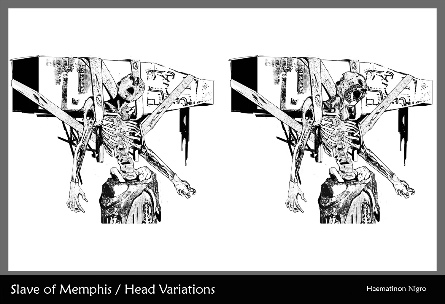 Zombie head variations