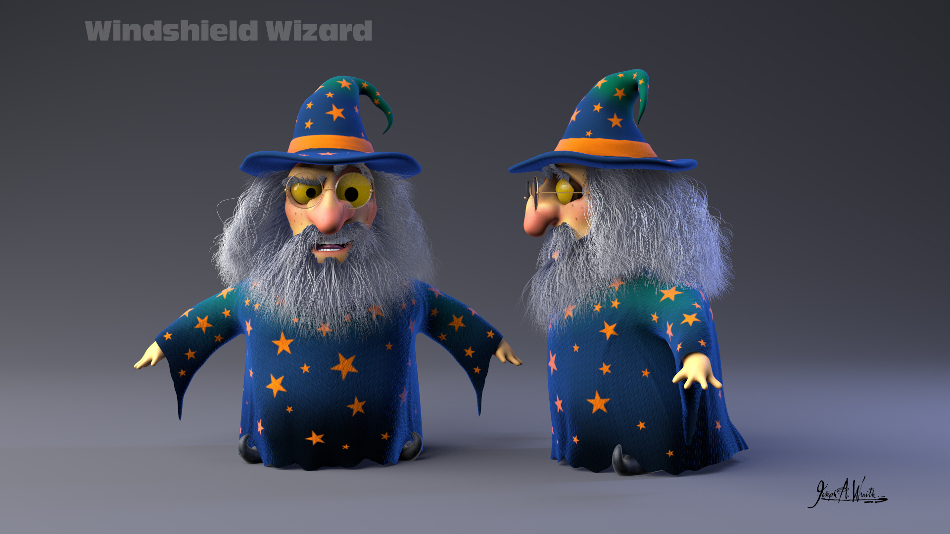 2 New medieval characters for a commercial animation