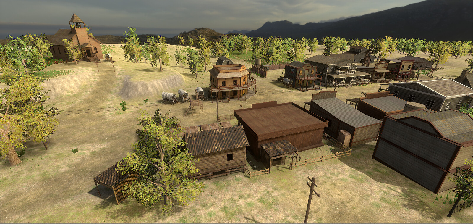 Old Western Town 1