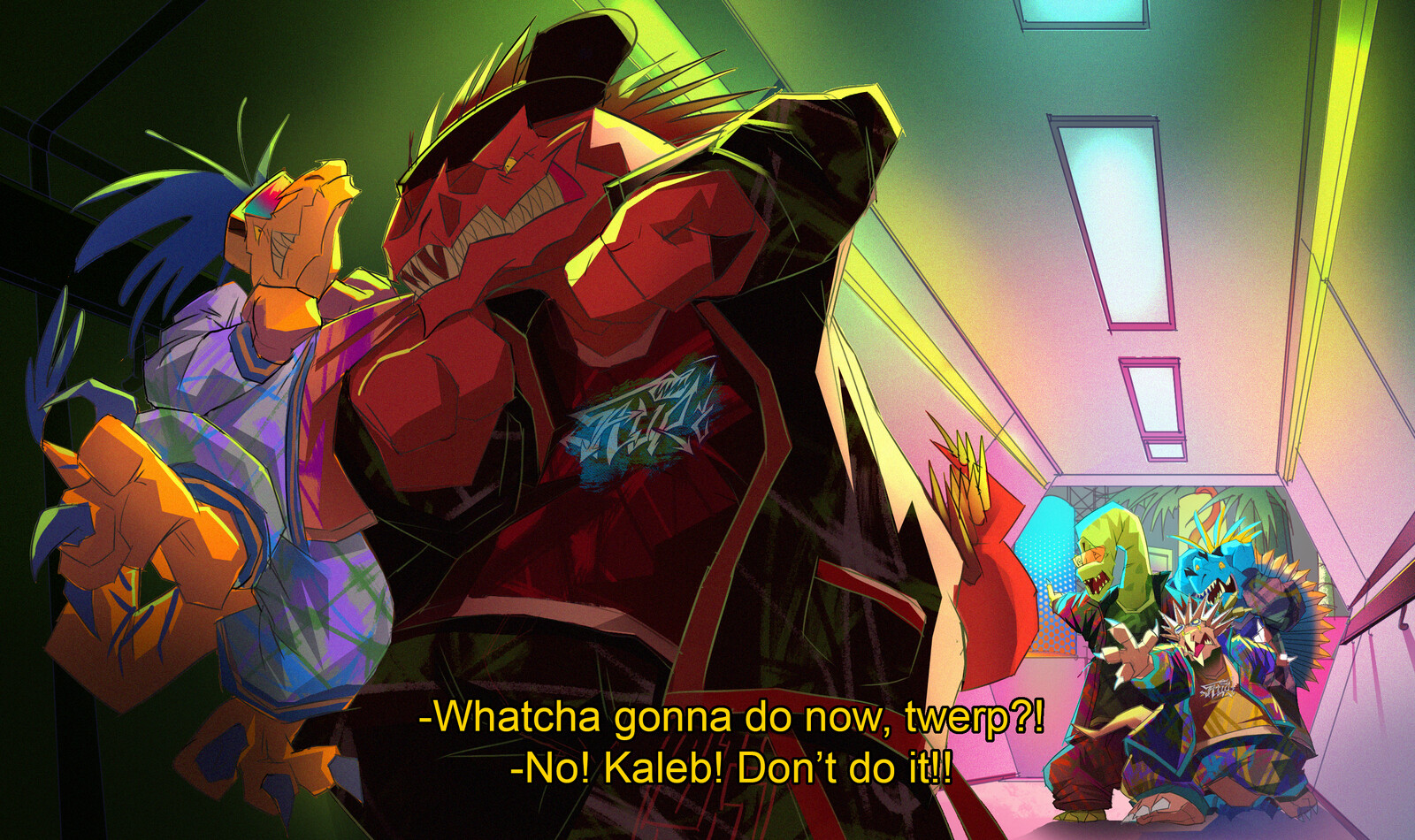 Stylized Story Moment