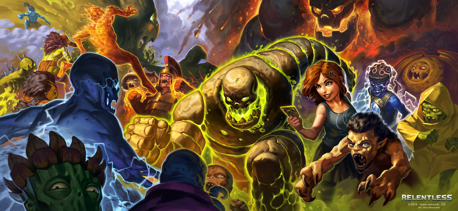 Relentless Splash Art