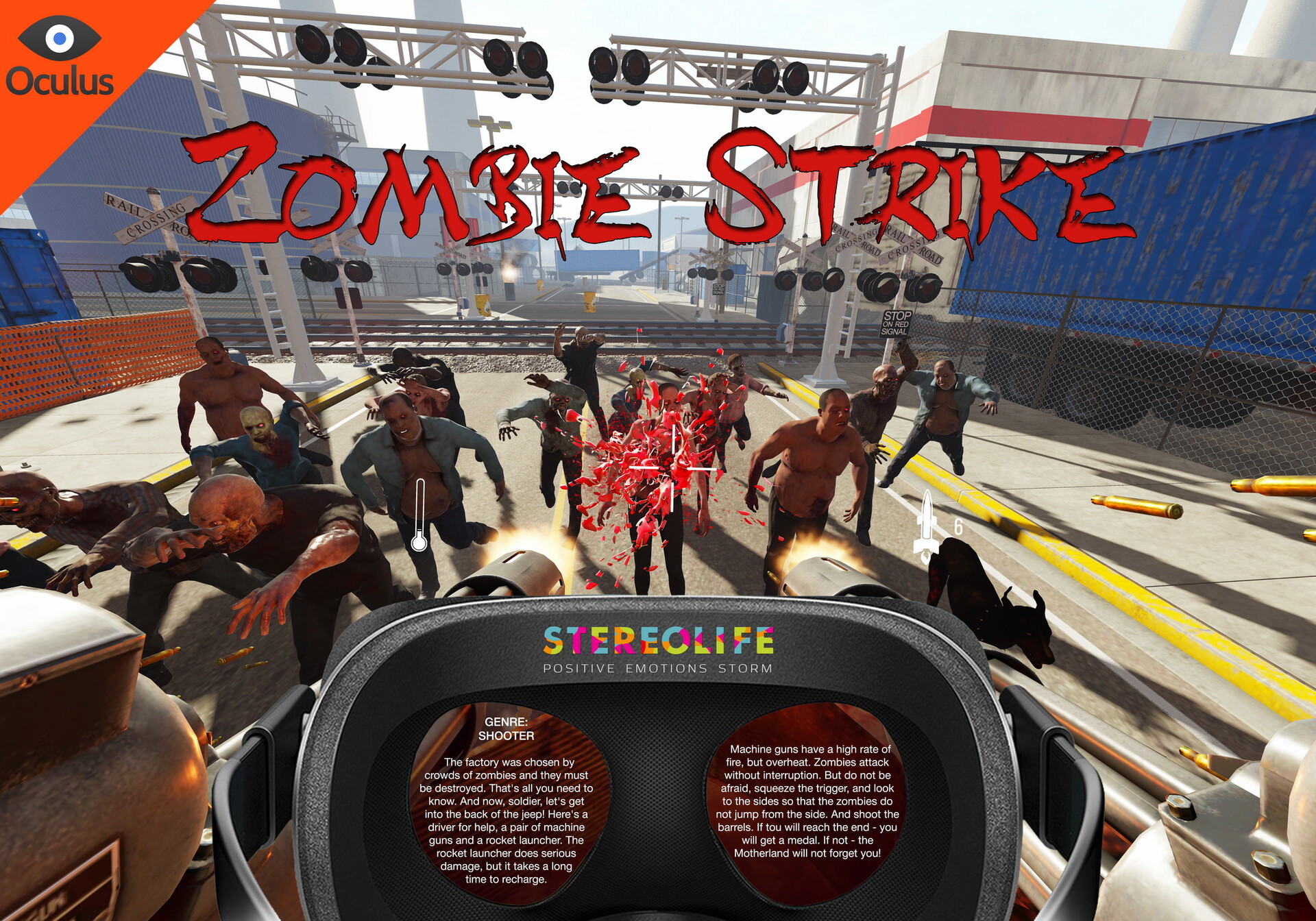 oculus zombie game