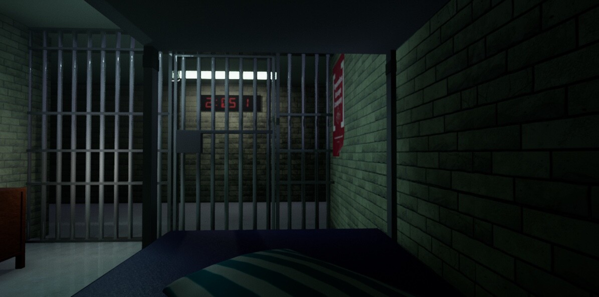Mansion Prison Escape: Spawn inside mansion's broken jail cell