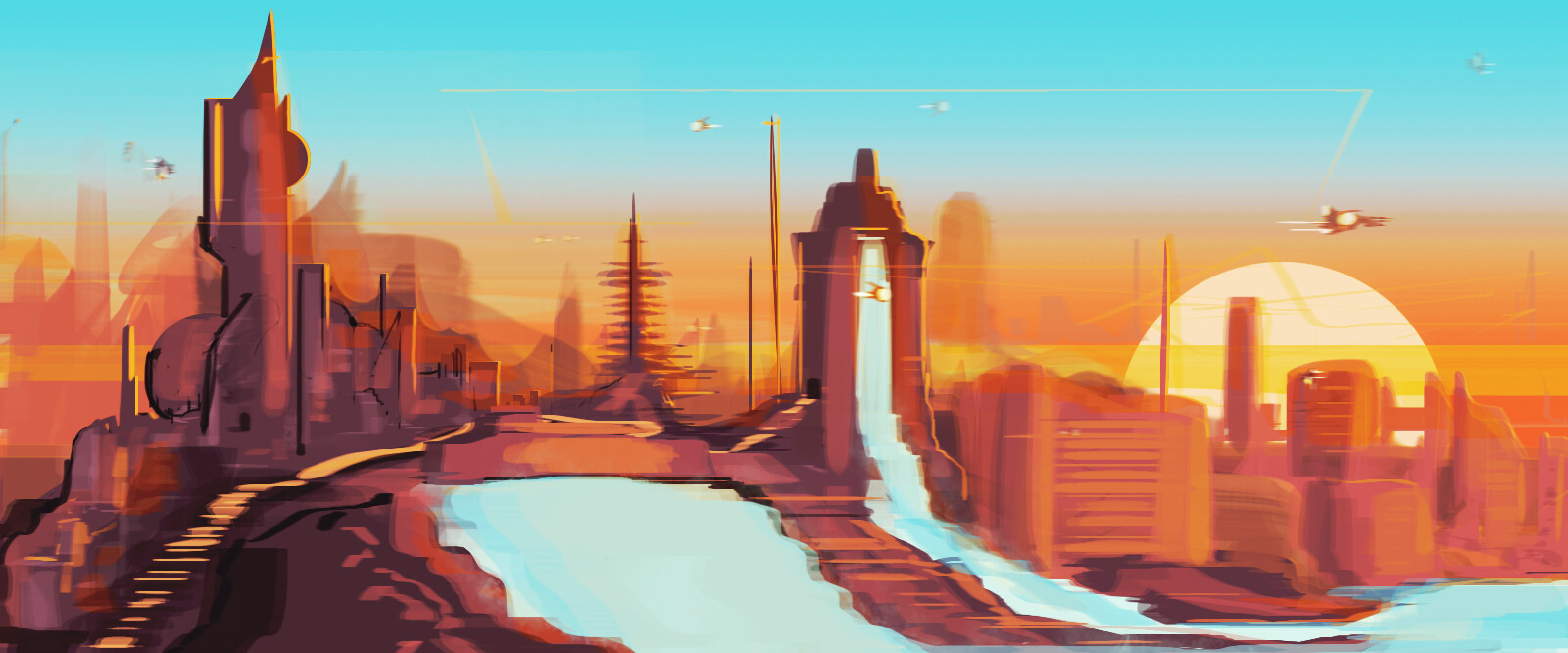 Evan Merle Sunset City