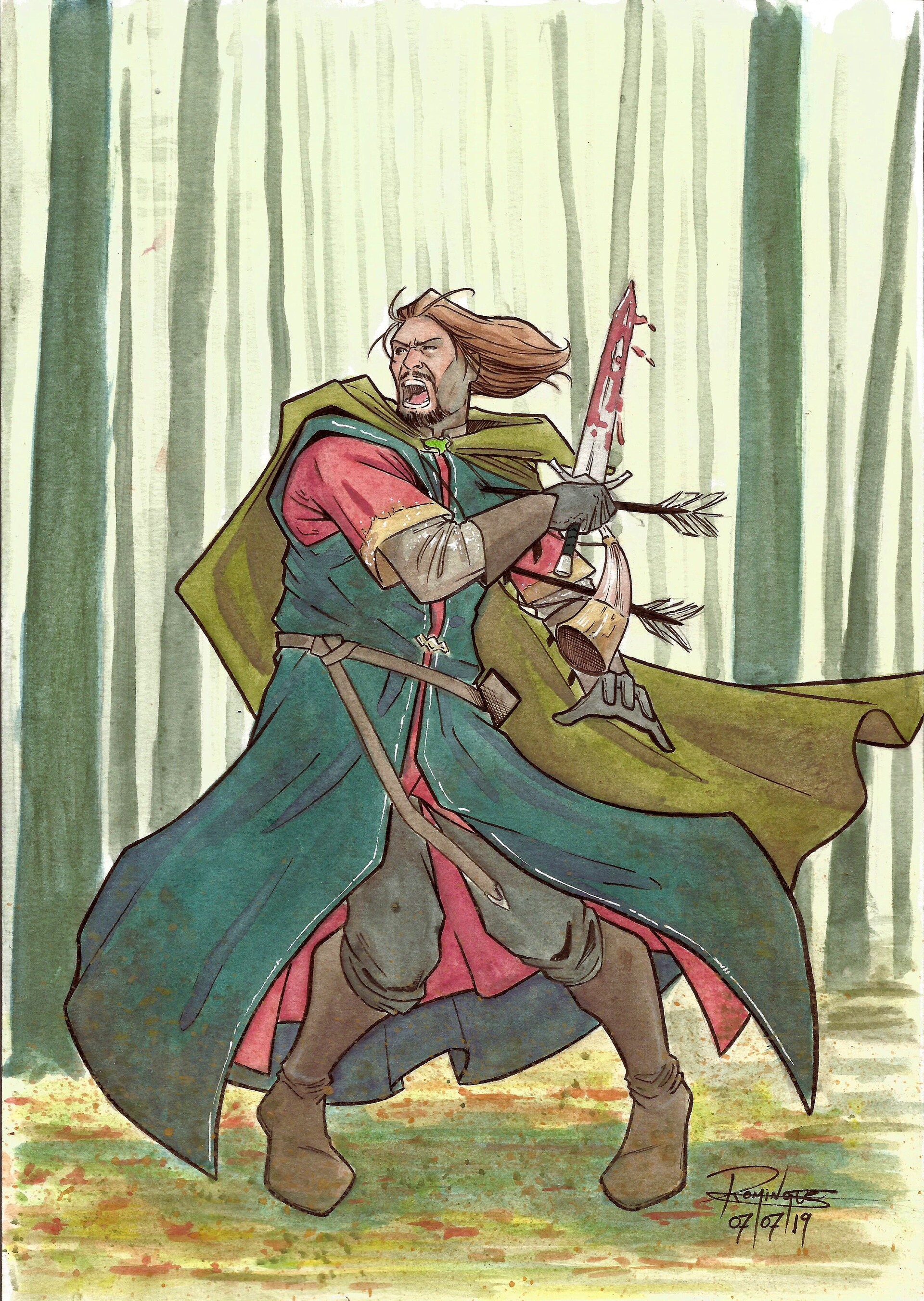 Boromir by Rafael Domingues : r/ImaginaryMiddleEarth