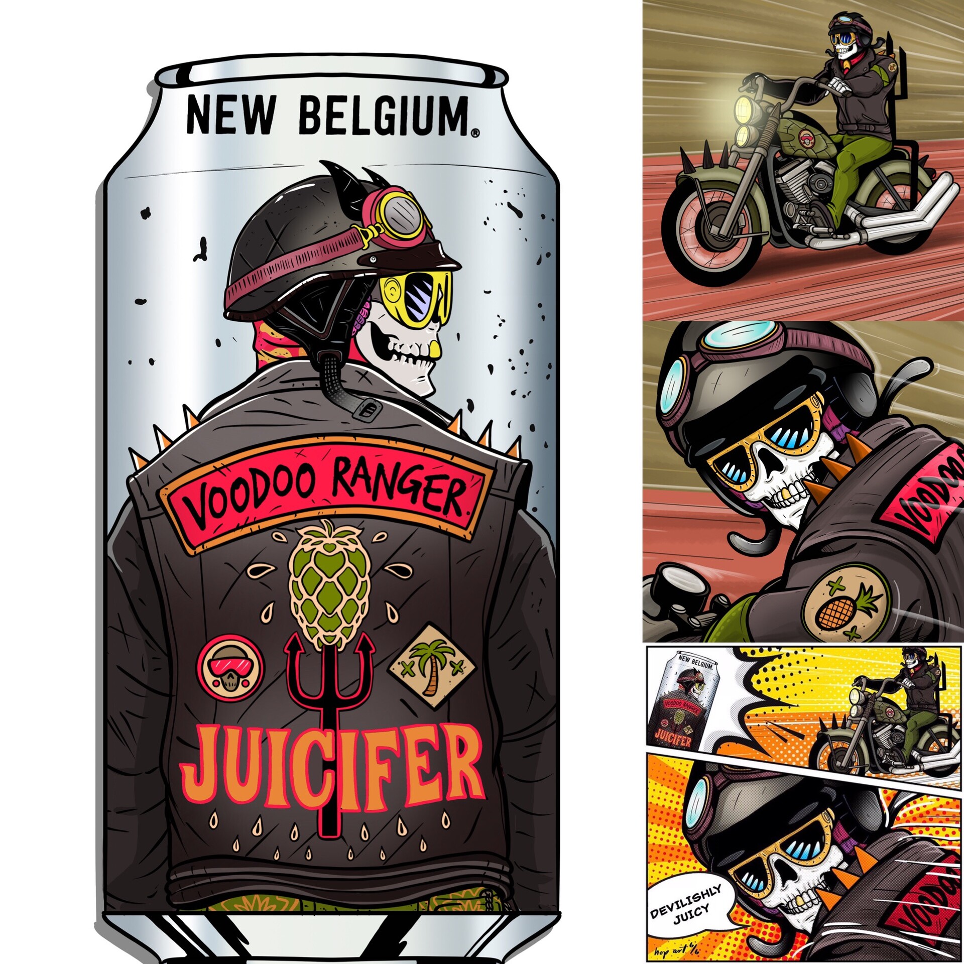 ArtStation - Voodoo Ranger Juicifer Hop Art