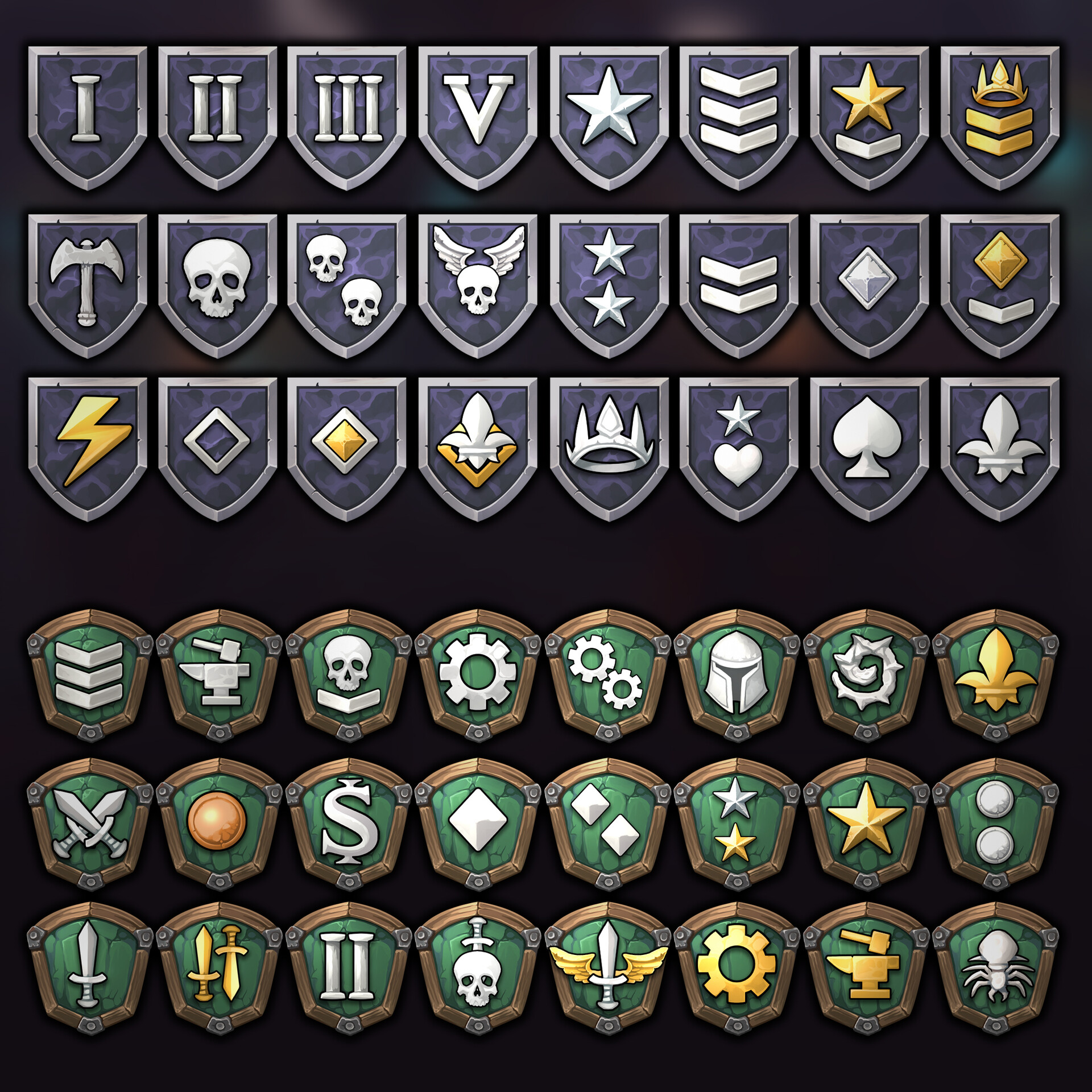 fantasy army ranks