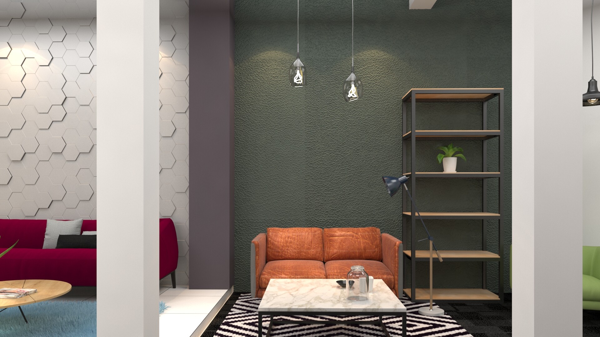 ArtStation Interior Design Furniture Shop Concept