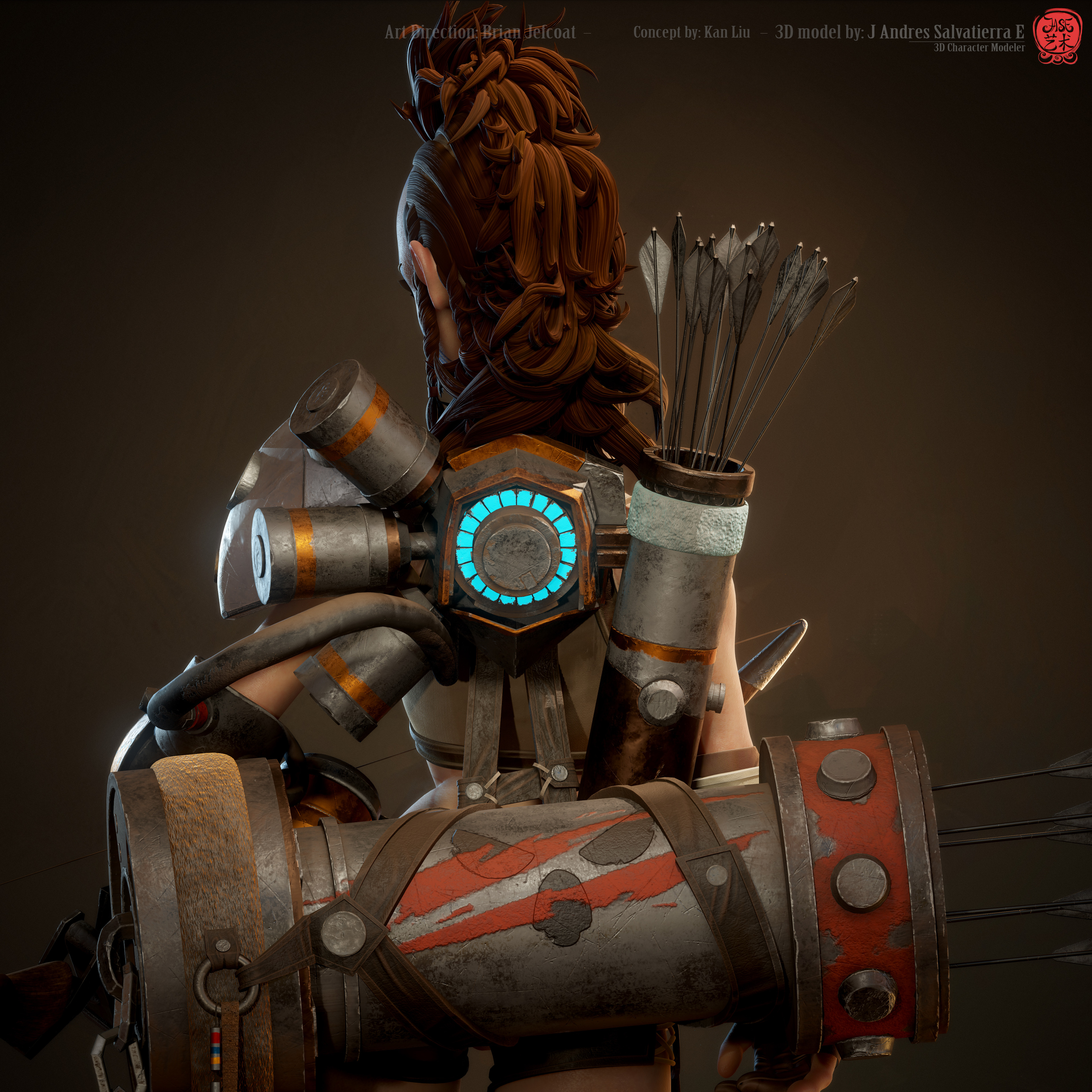 Artstation Lucia Full Body Sculpt Creating Appealing Heads