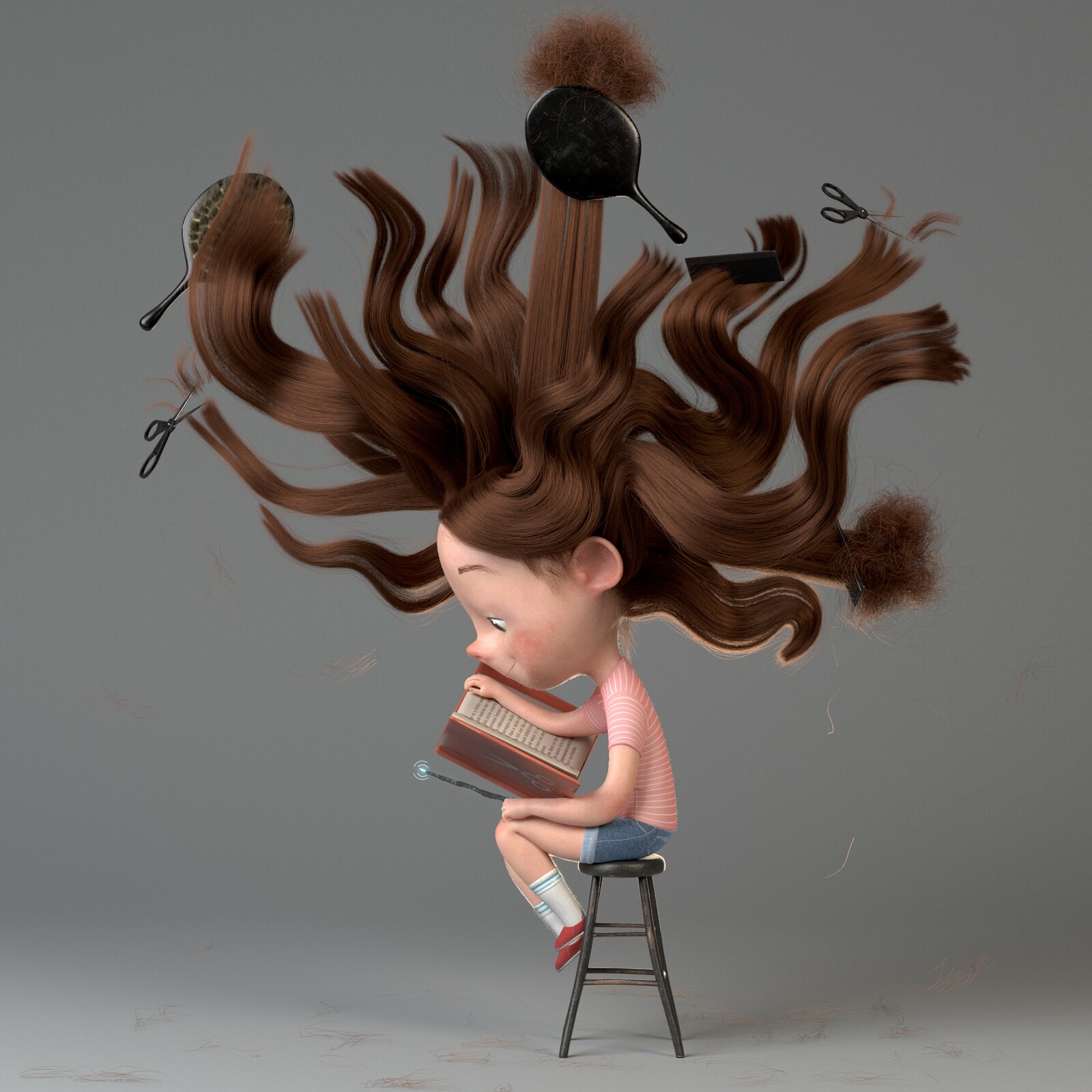 Witch's First Haircut