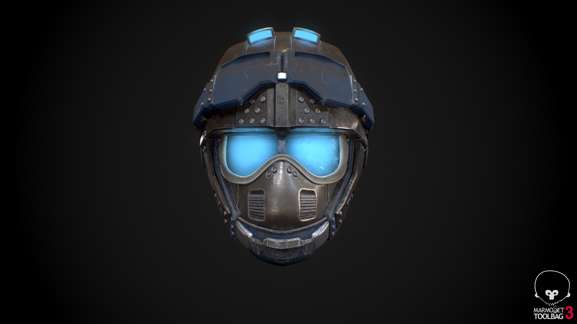 Artstation Benjamin Carmine Helmet Mike Waver