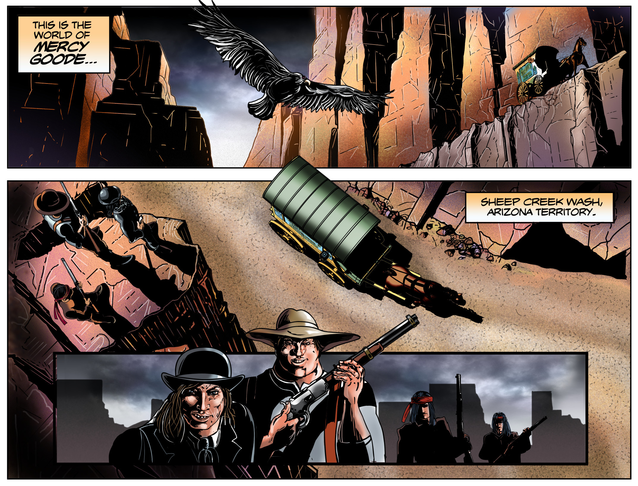 Issue 1 Page 3
https://jongerung.artstation.com/projects/DxlEYe?album_id=1460288