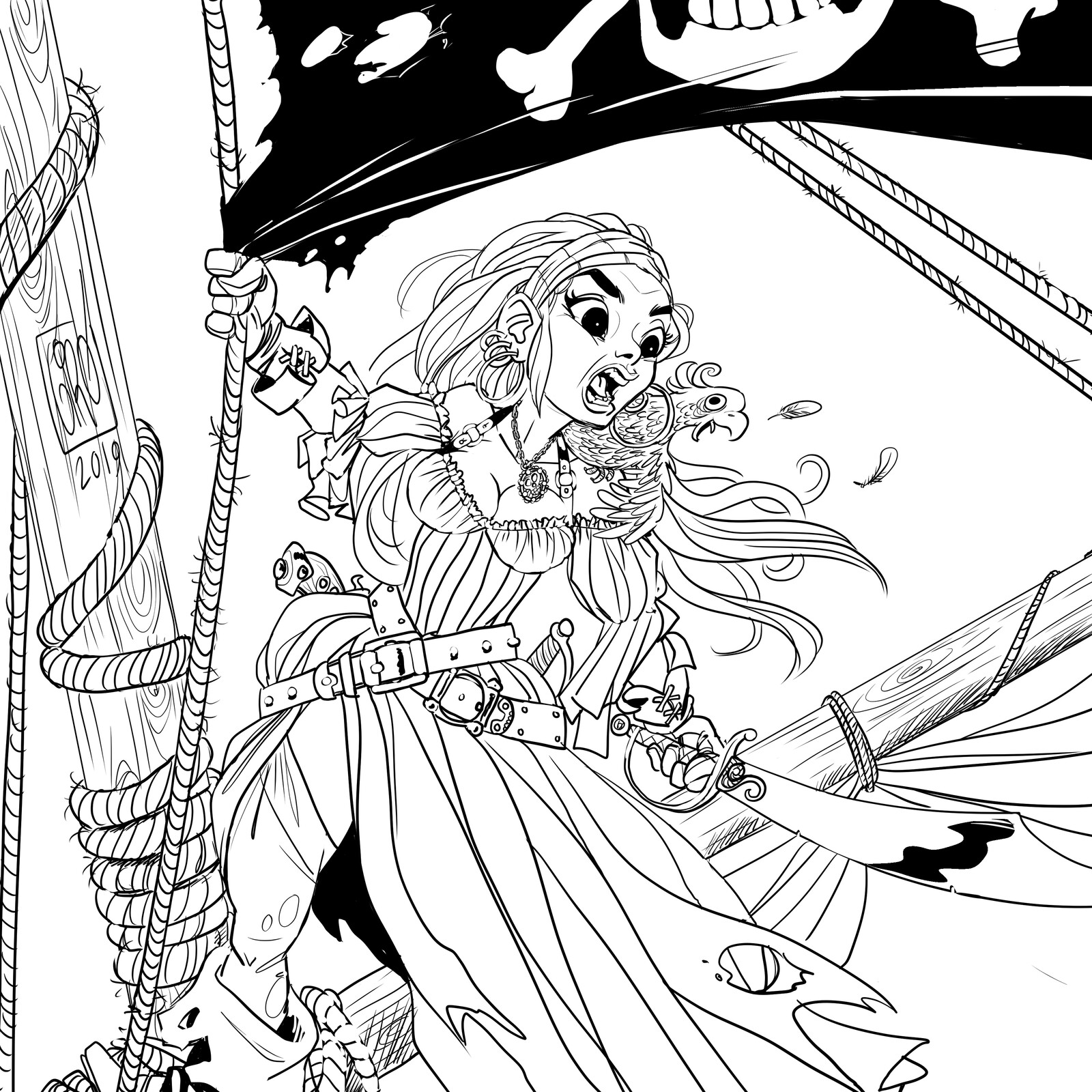 line art