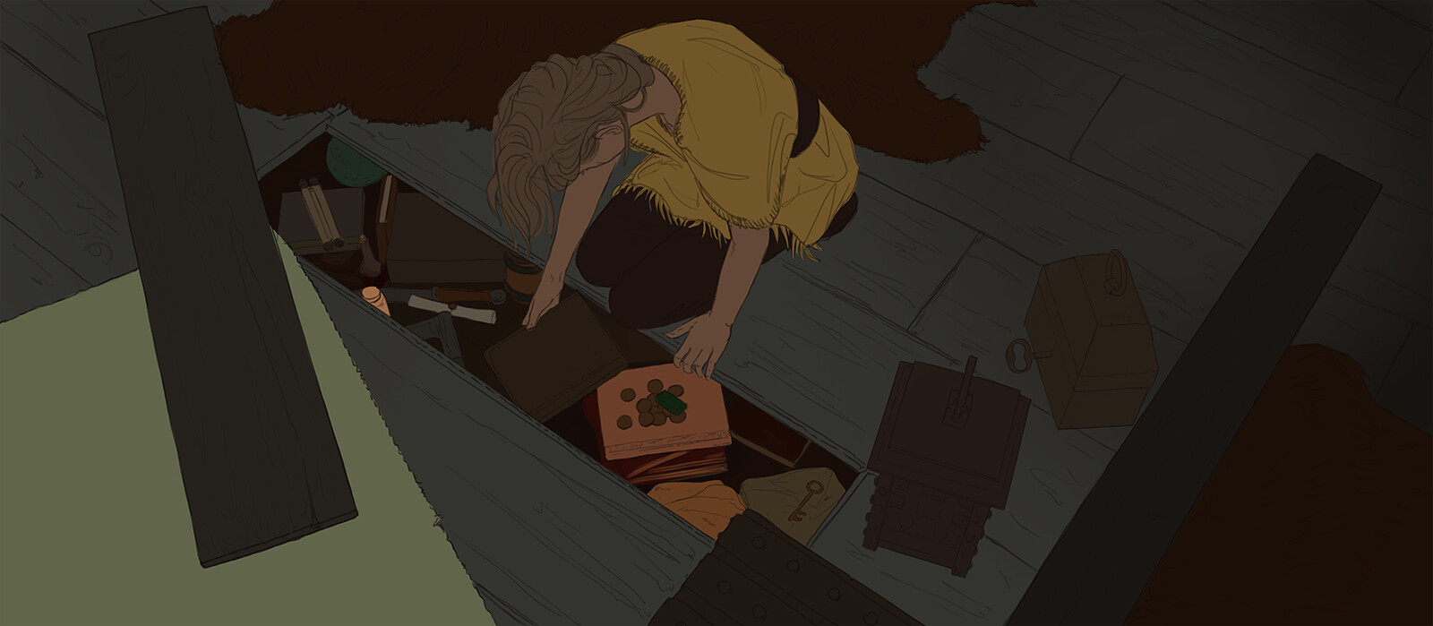Masking out the base tones.