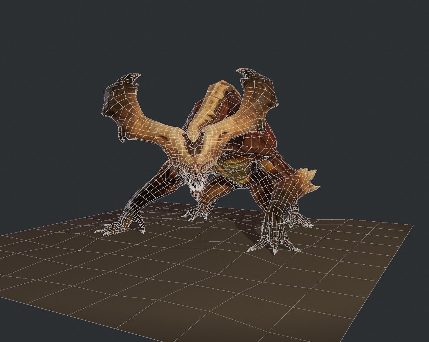 Bone Monster - 3D Model by invasionstudios