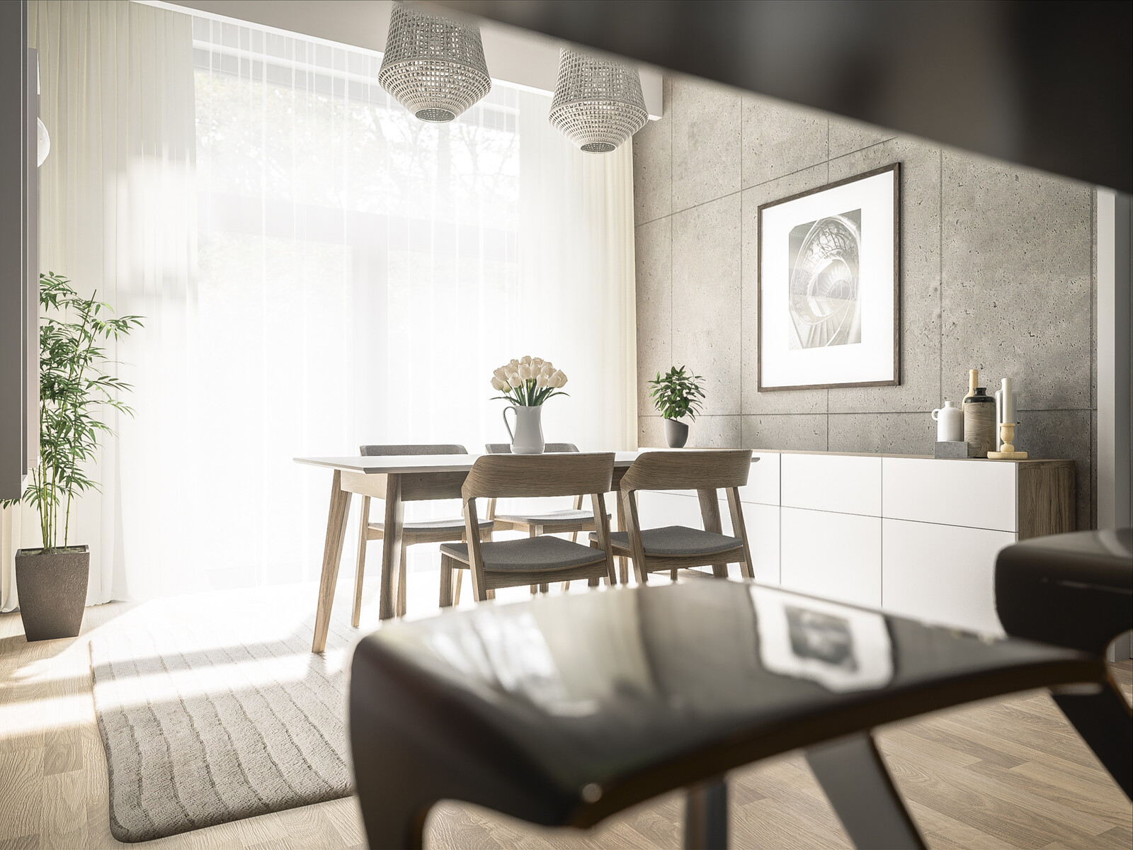 Grey Kitchen Interior ( Unreal Engine / UE4 )