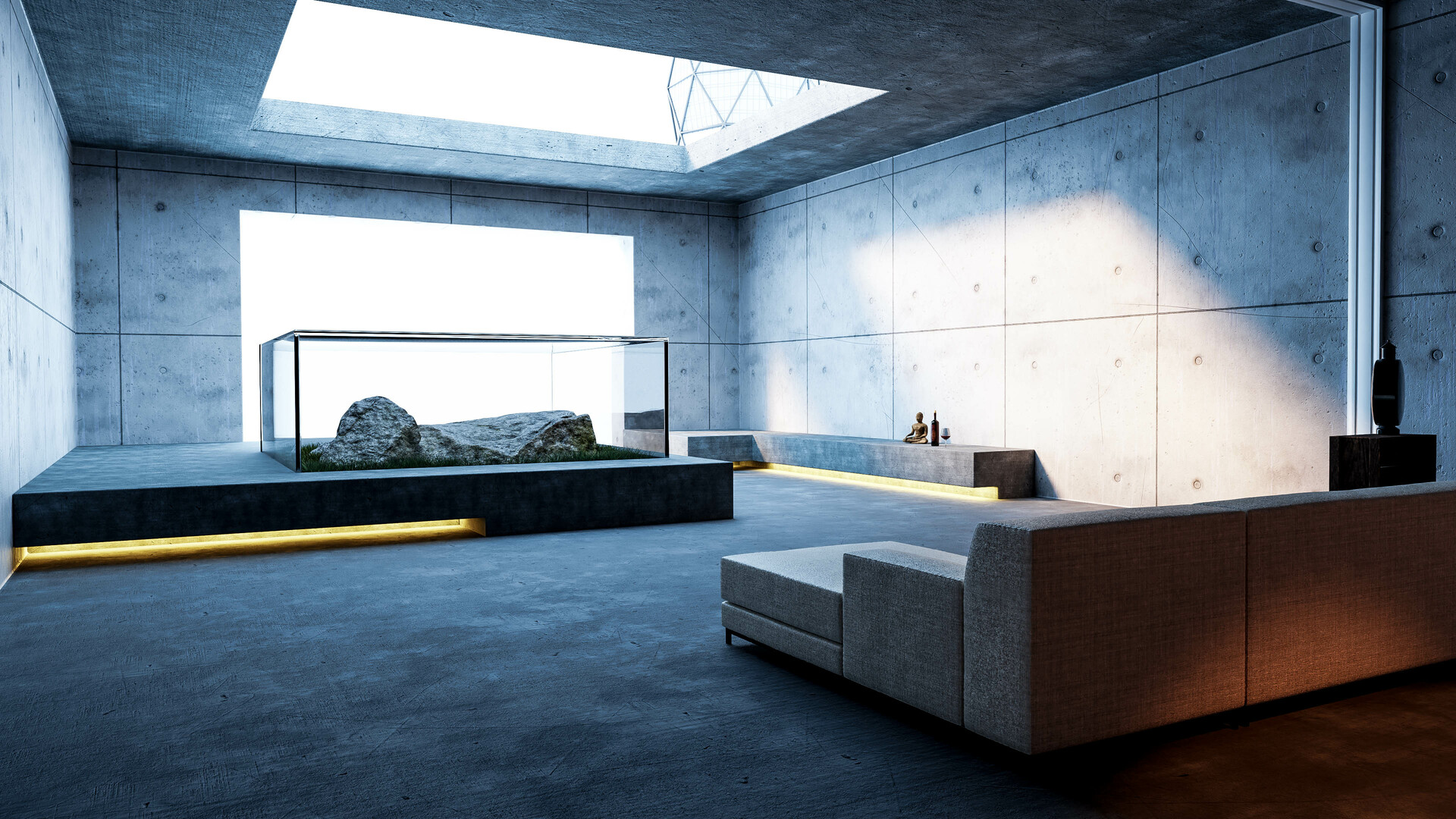 Artstation Living Concrete Block Radu Mitroi