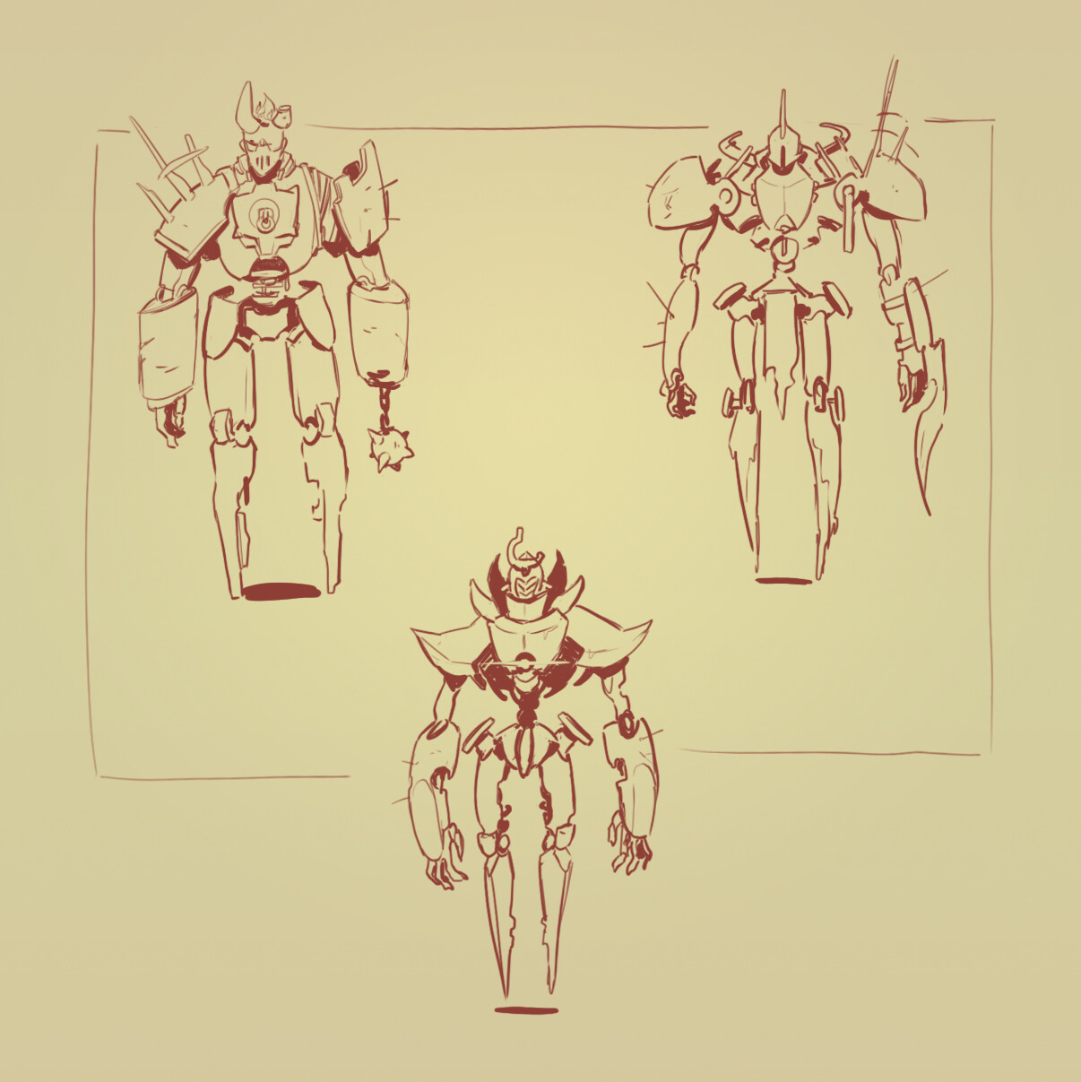 First sketches