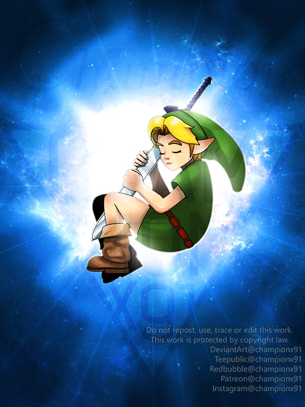 ArtStation Zelda OOT Young Link Child Of Time