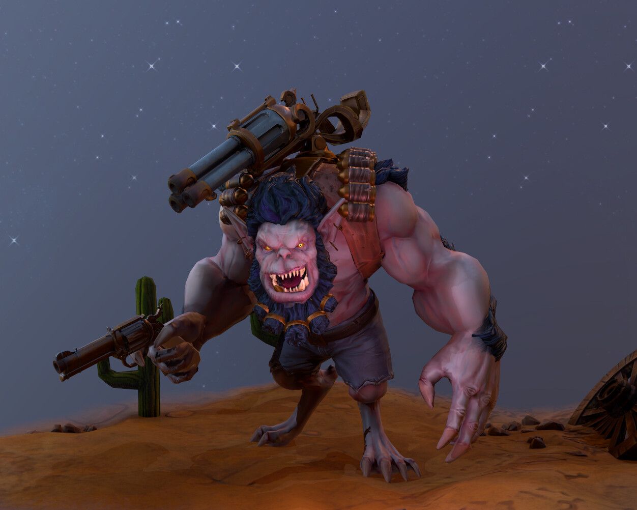 beautynight ArtStation - BugBear - Artstation Challenge 2018