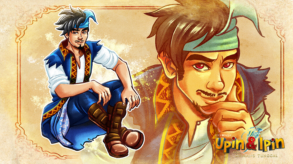 Artstation Story Art For Upin Ipin Game Maghfirah Rifaad
