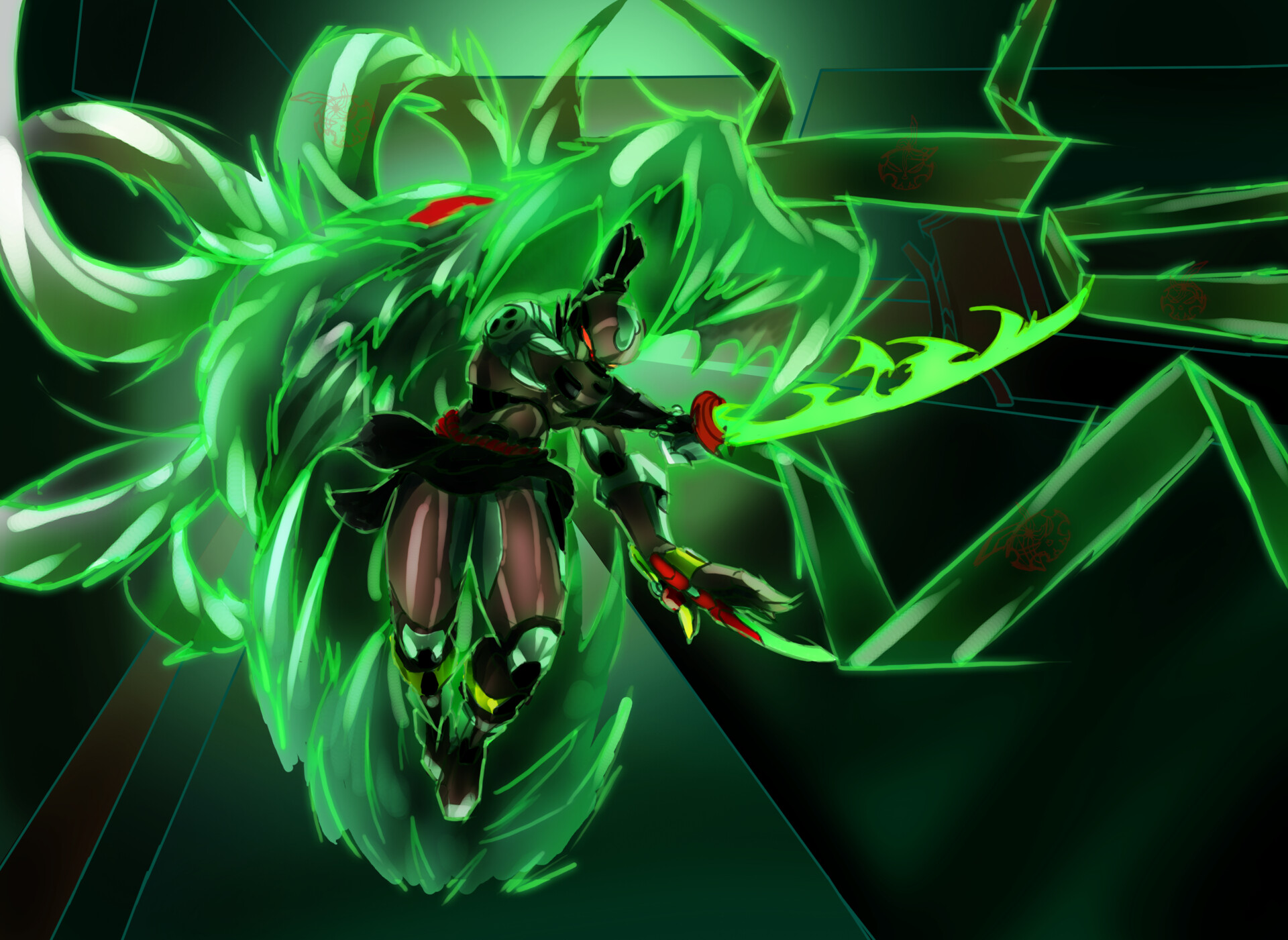 ArtStation Genji 'Ryujin No Ken Wo Kurea'