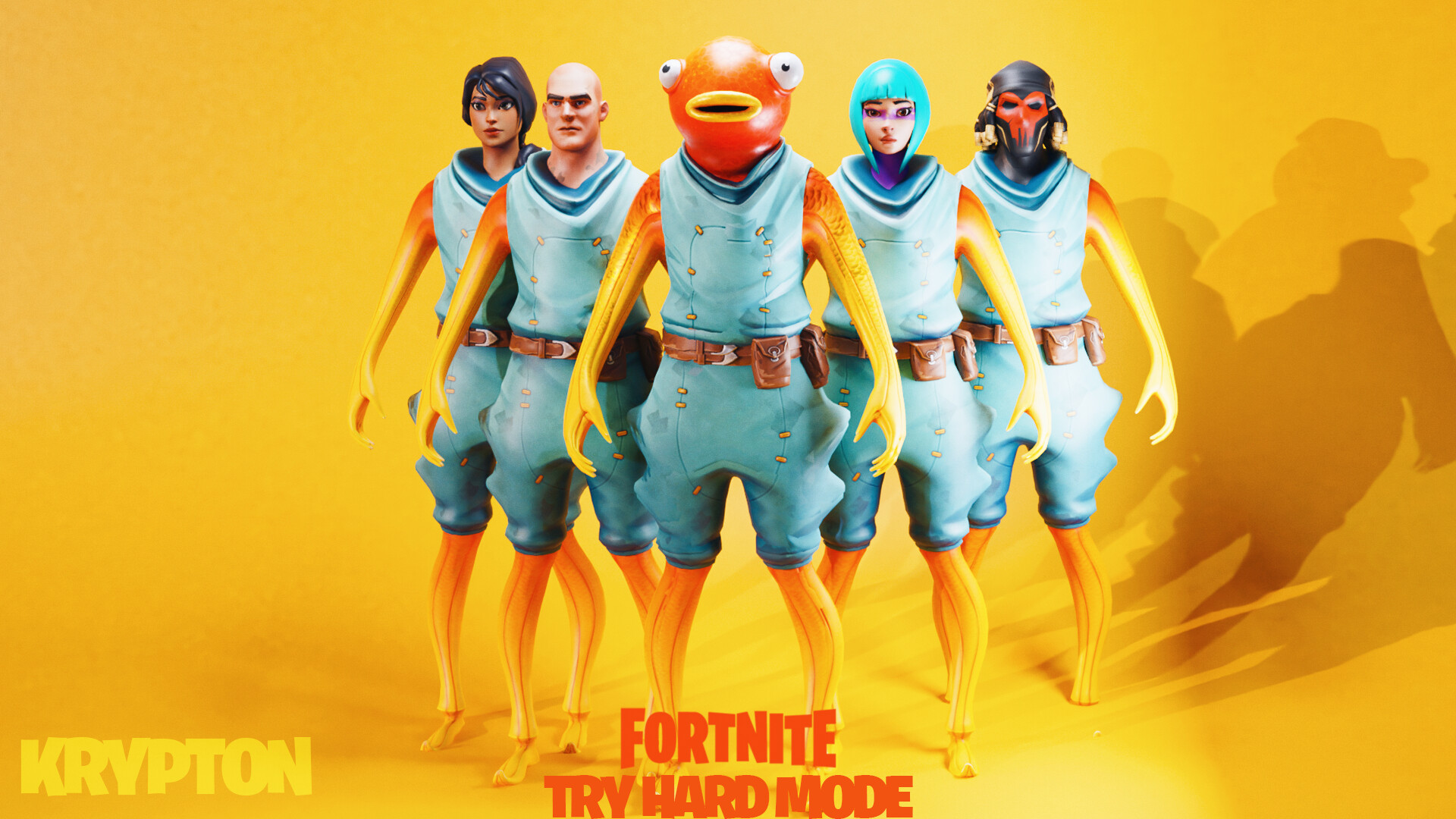 Artstation Fortnite Tryhard Mode Concept Eitan Tidhar