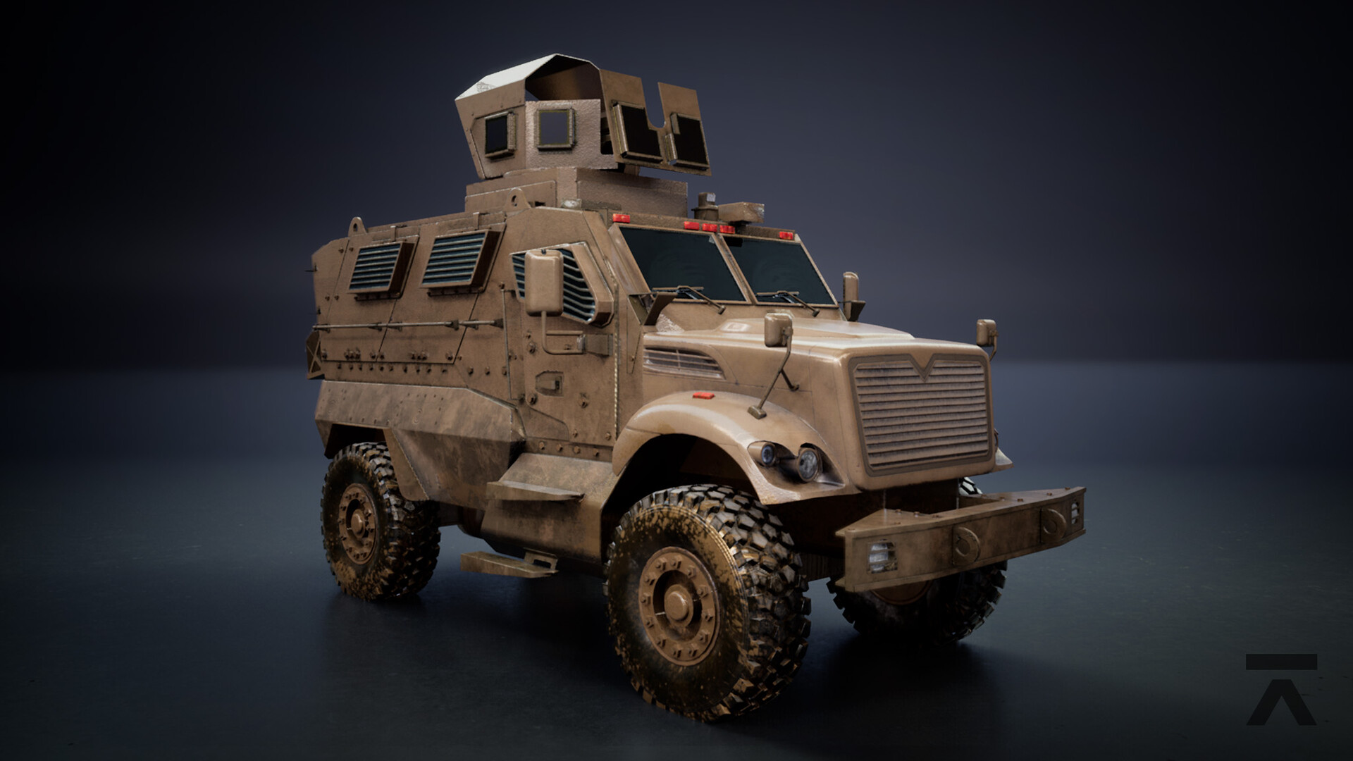 ArtStation - Military Desert Vehicle