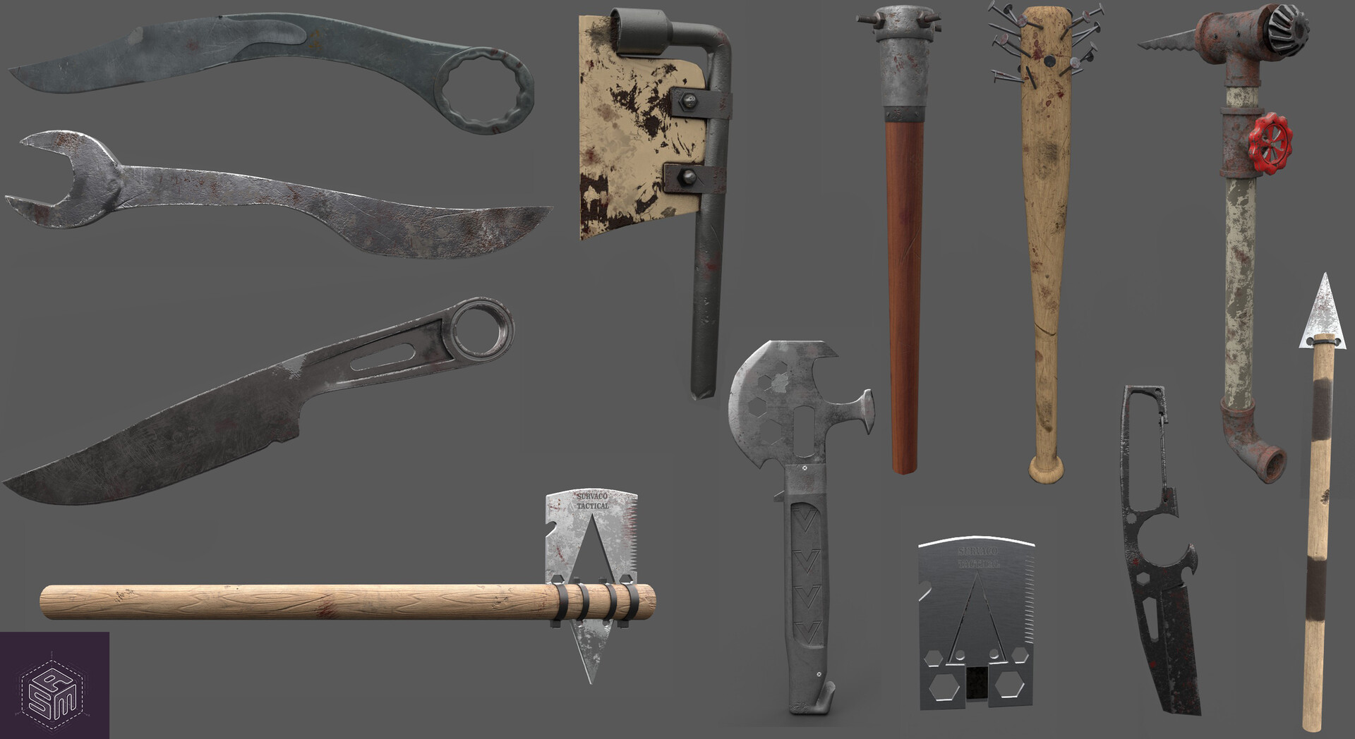 "Post Apocalyptic Weapons" .