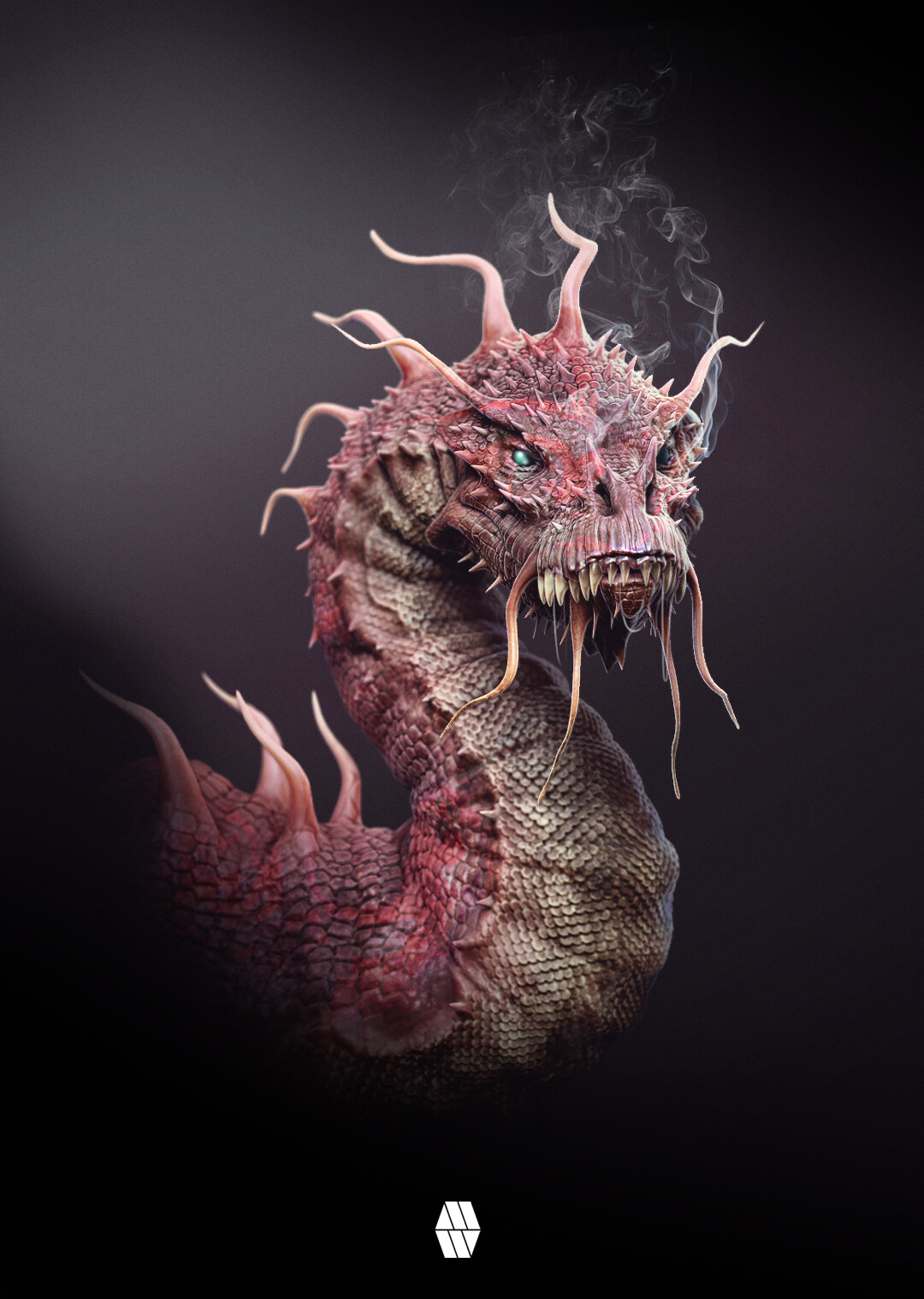 Chinese Dragon Bust Concept Sculpt 