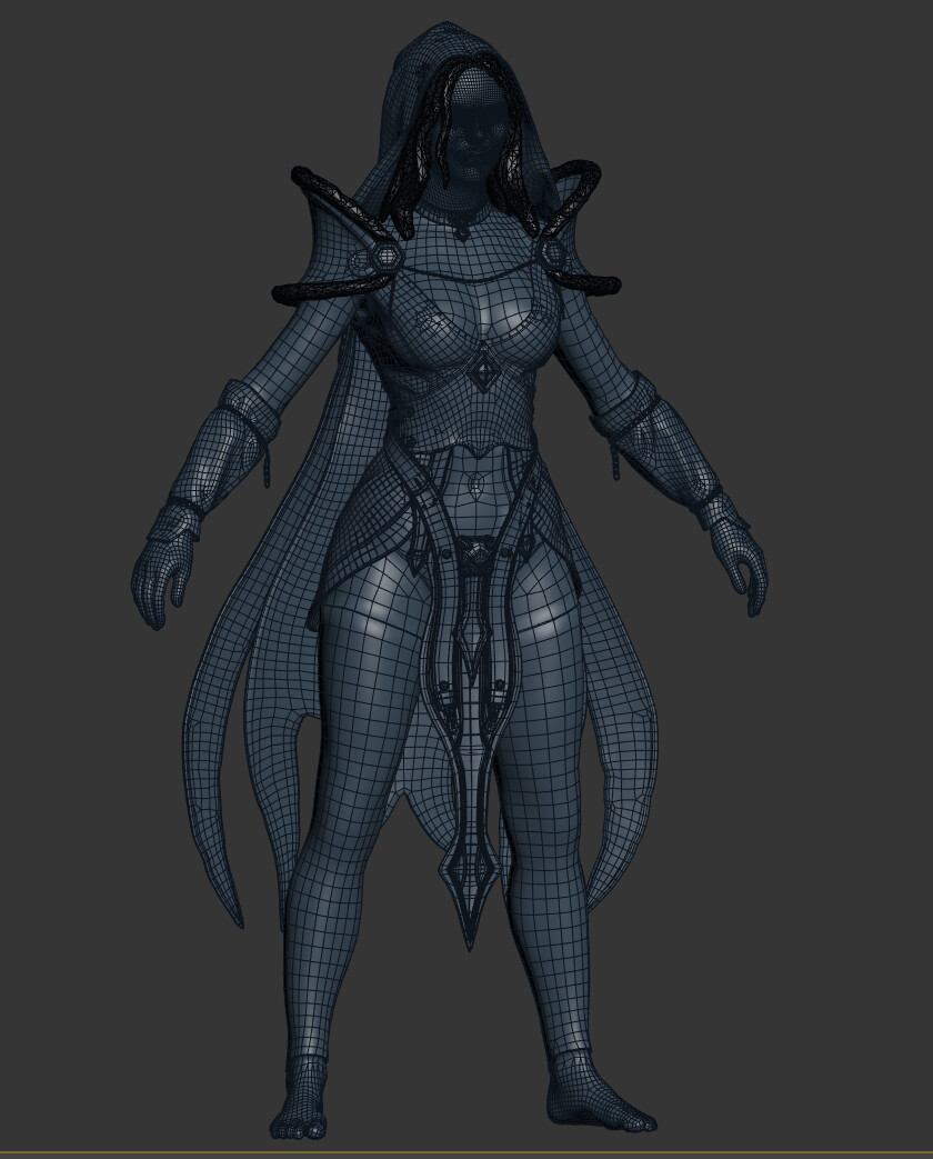 Artstation Crystal Maiden Artem Artificial