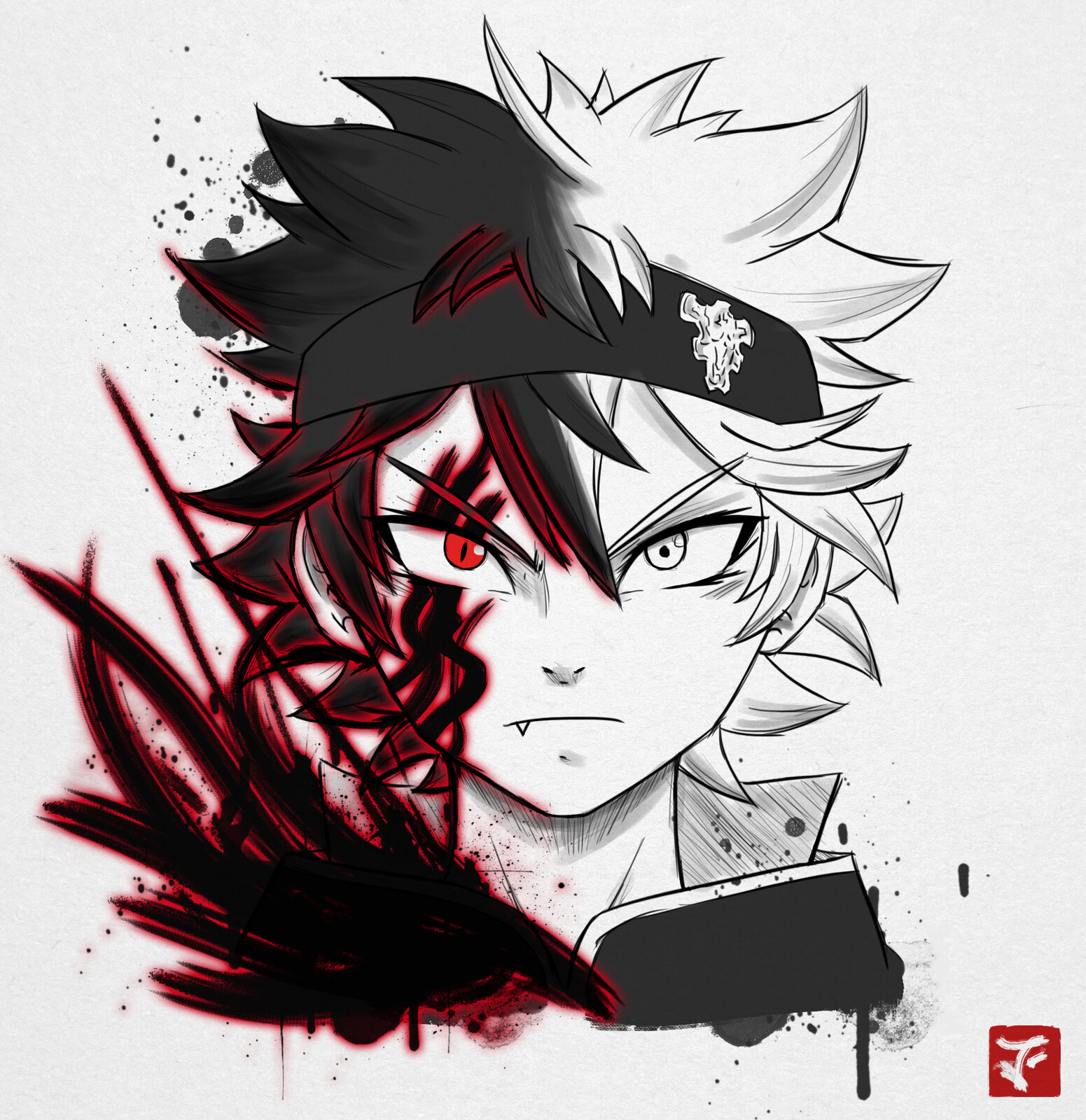 Artstation Asta Black Clover Ian Matining Black clover has been the talk of the town ever since it started airing. artstation asta black clover ian