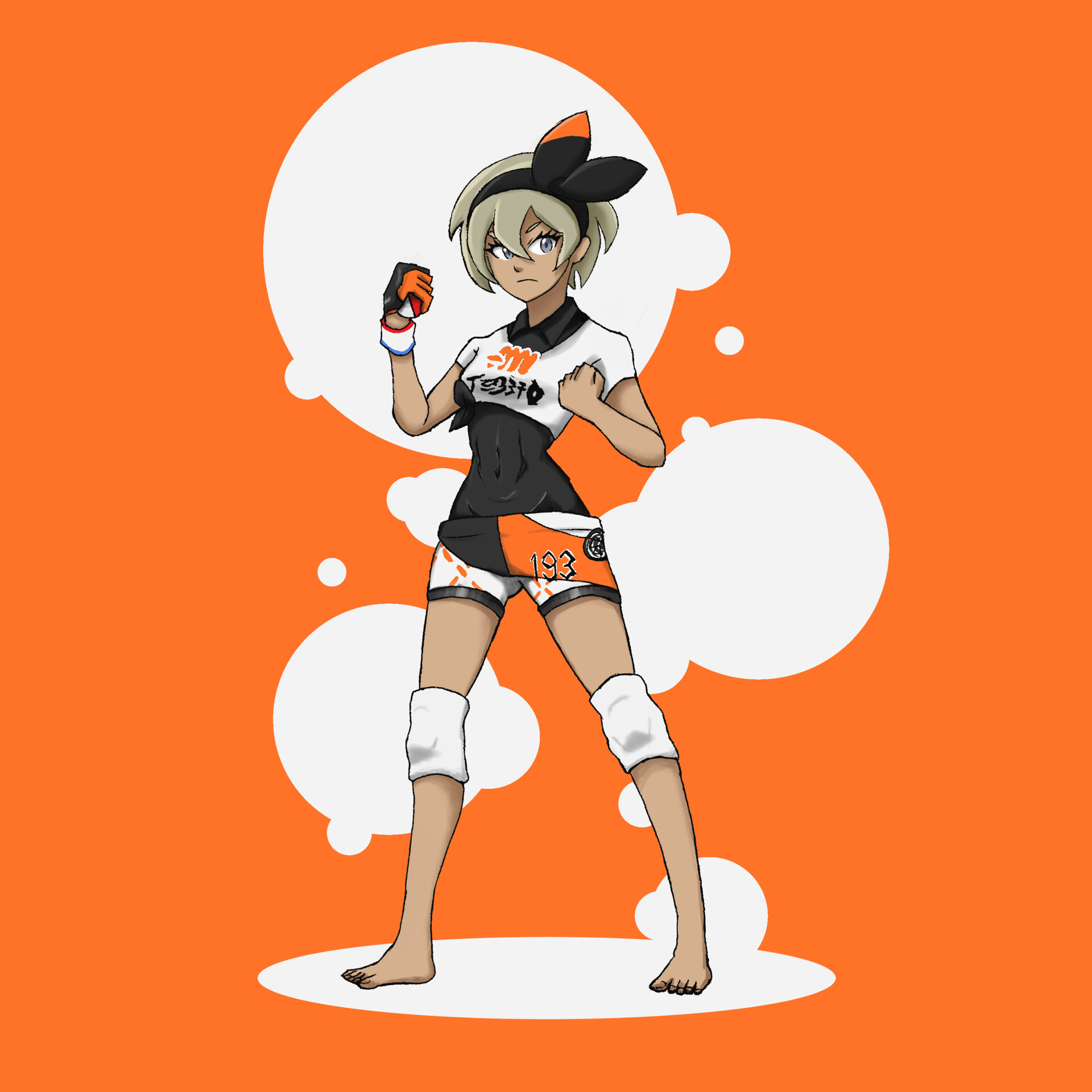 Artstation Gym Leader Bea Pokemon Sword And Shield W