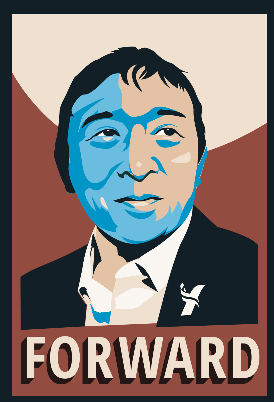 Presidential Candidate Andrew Yang Promotional Matieral
