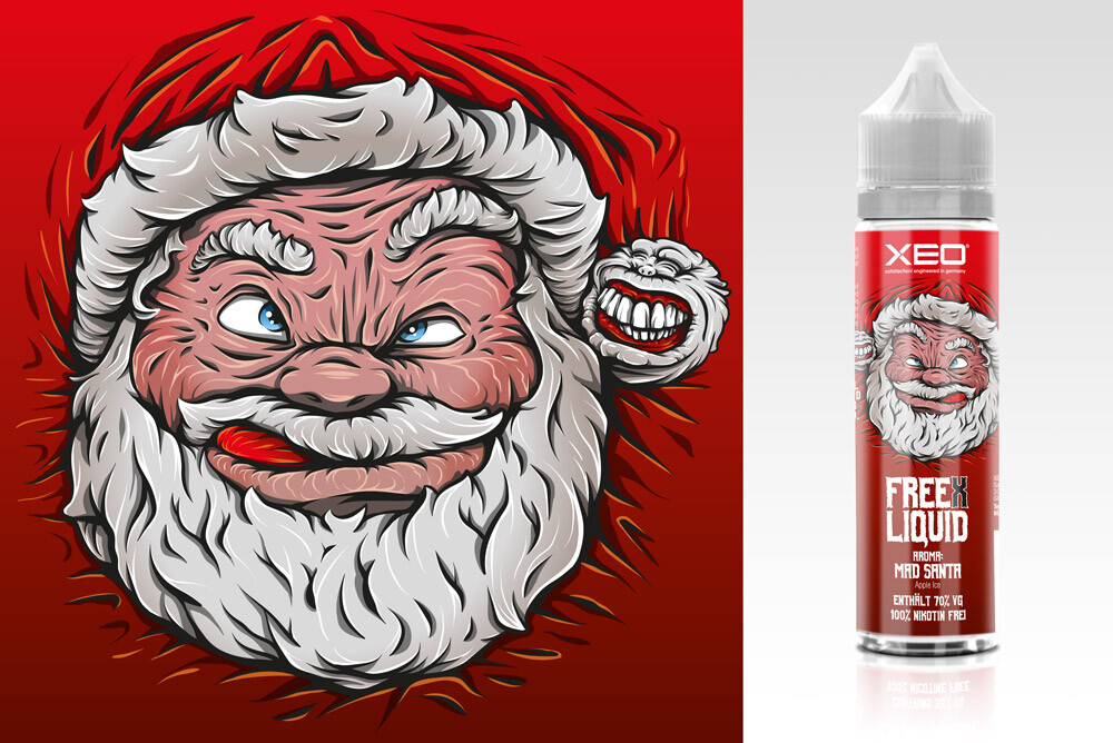 elfbar nachfüll pod läuft aus Vape Liquid Packaging Mockup 100ml