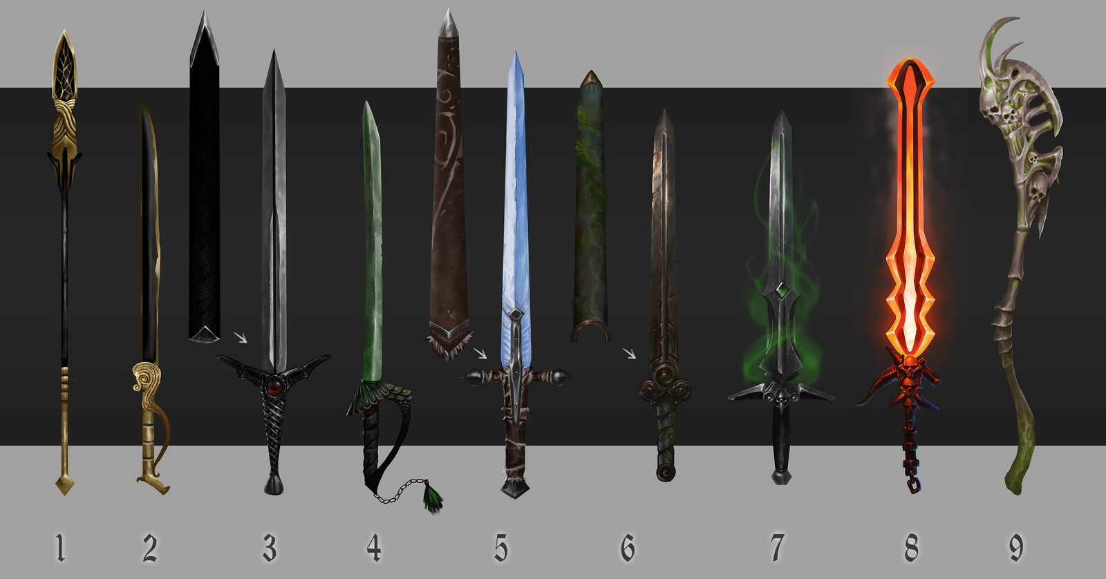 Weapon concepts 