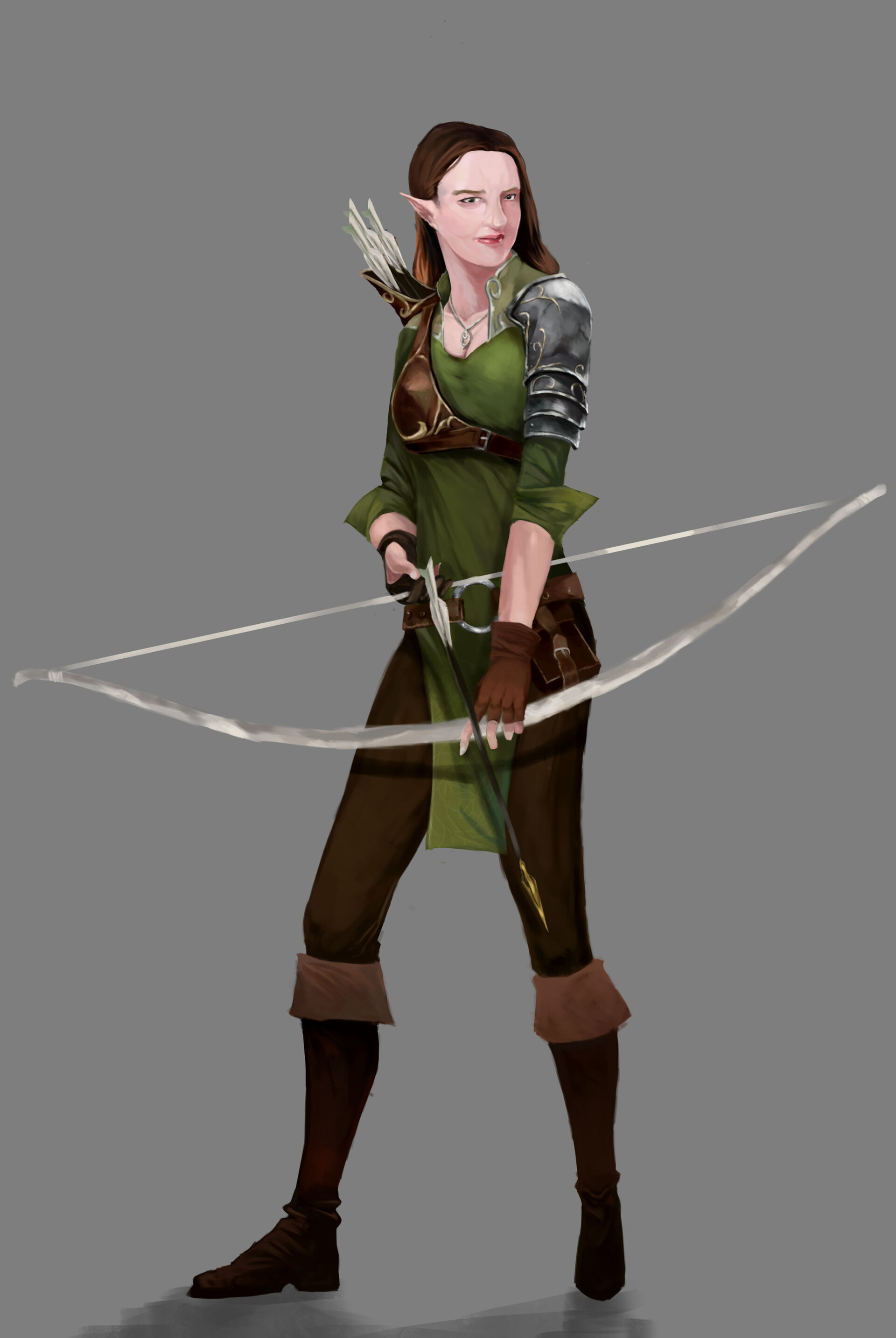 ArtStation - Elven Archer