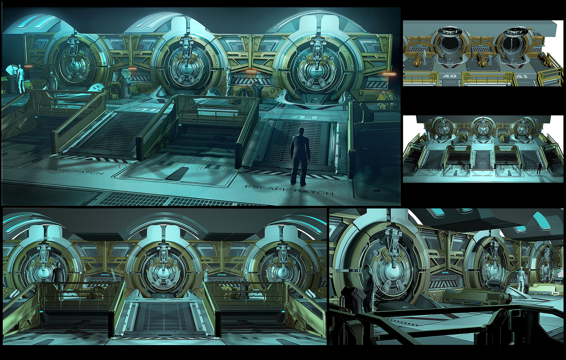 International Space Station Escape Pod