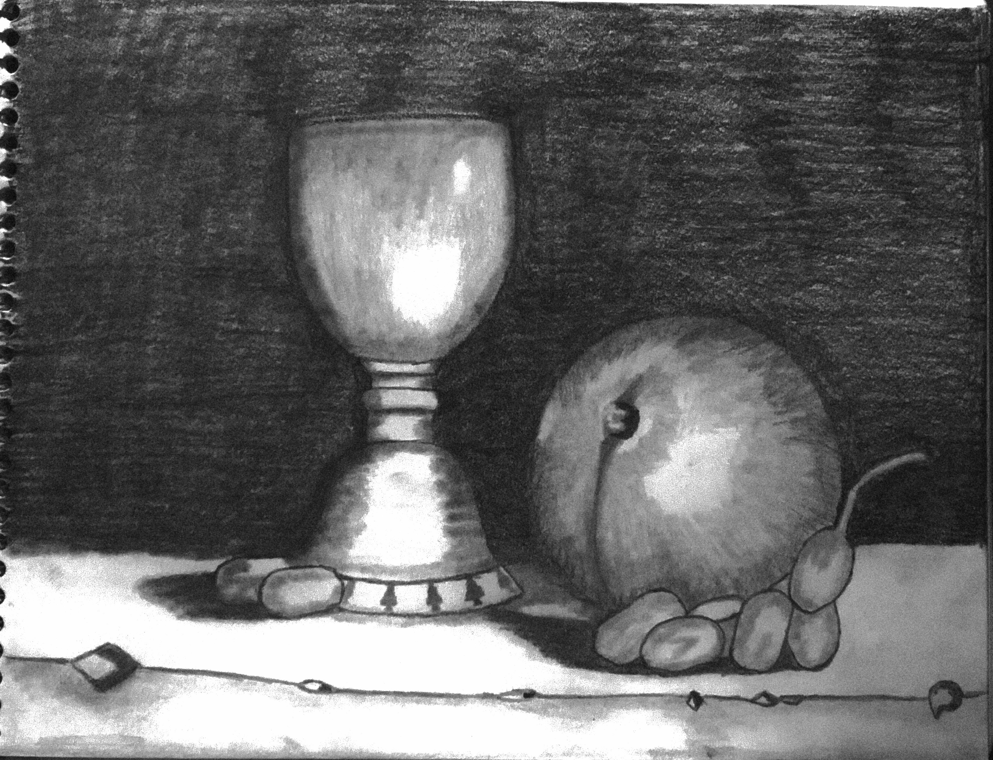 Chris Macdonald - Rembrandt still life recreation